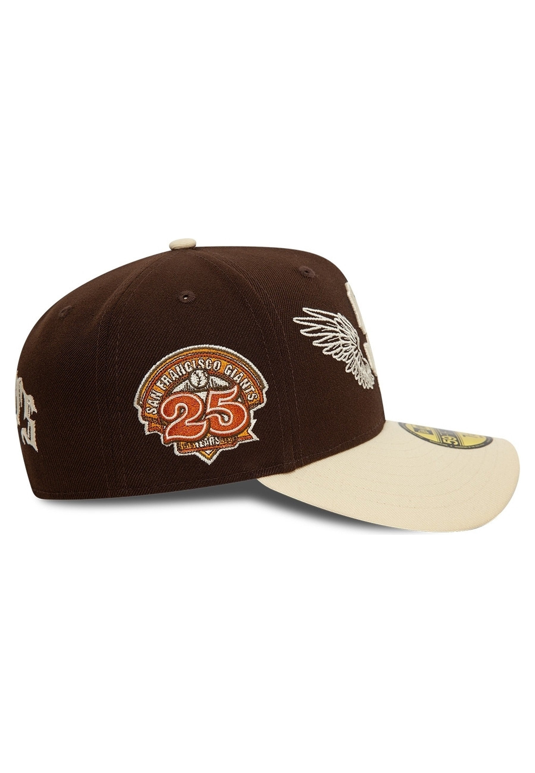 GORRA NEW ERA MARRON GIANTS TEAM WINGS 59FIFTY SAFGIACO