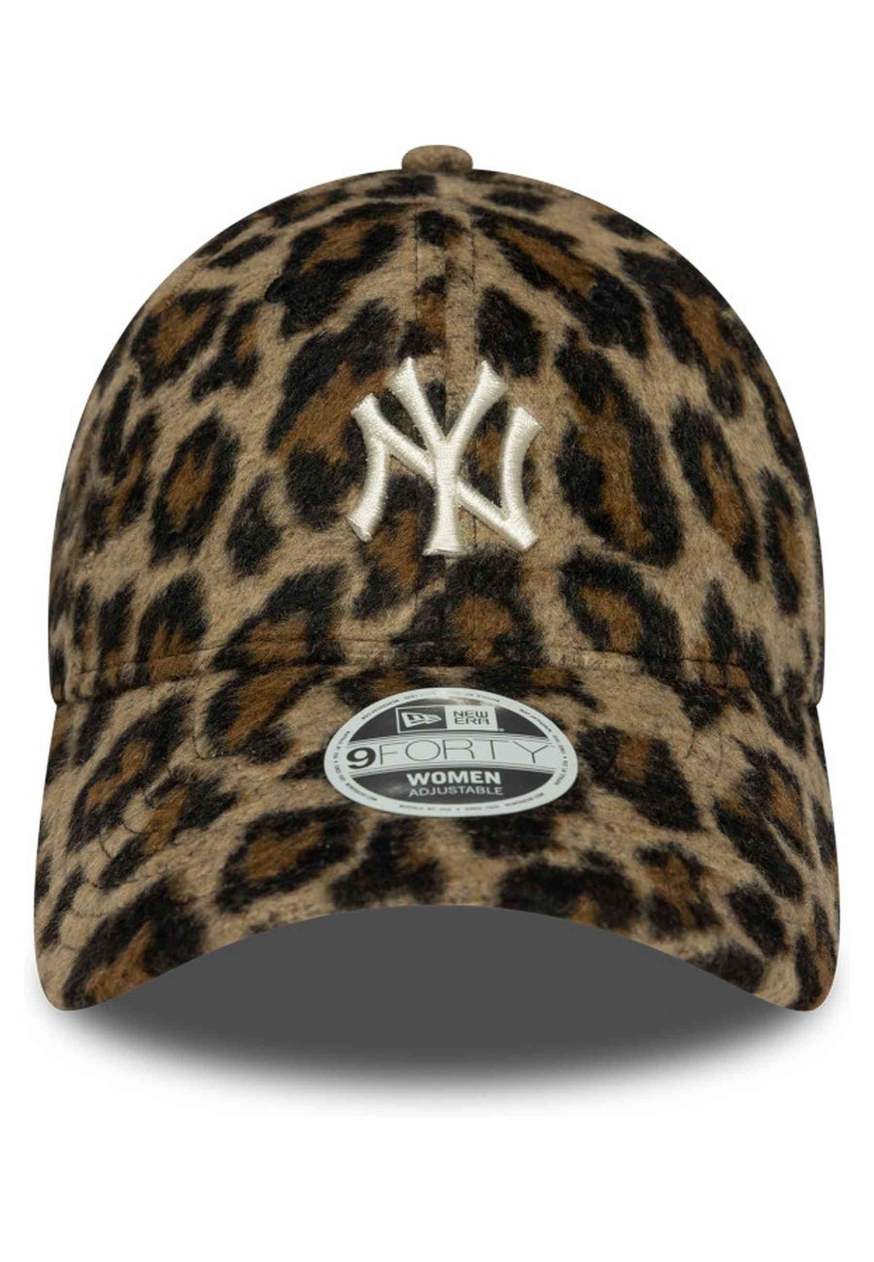 GORRA NEW ERA MARRON LEOPARDO YANKEES WMNS COSY ANIMAL 9FORTY NEYYAN