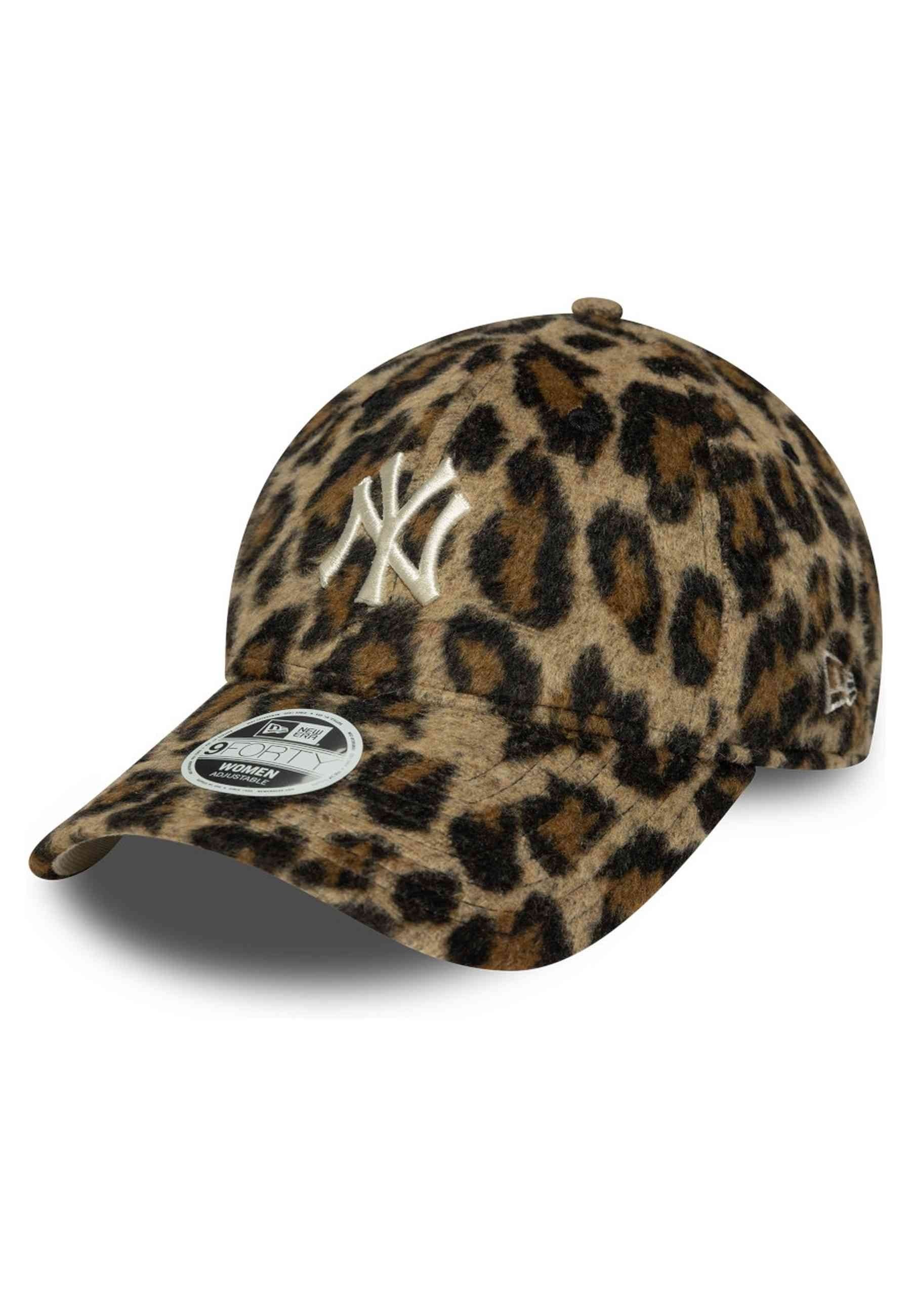 GORRA NEW ERA MARRON LEOPARDO YANKEES WMNS COSY ANIMAL 9FORTY NEYYAN