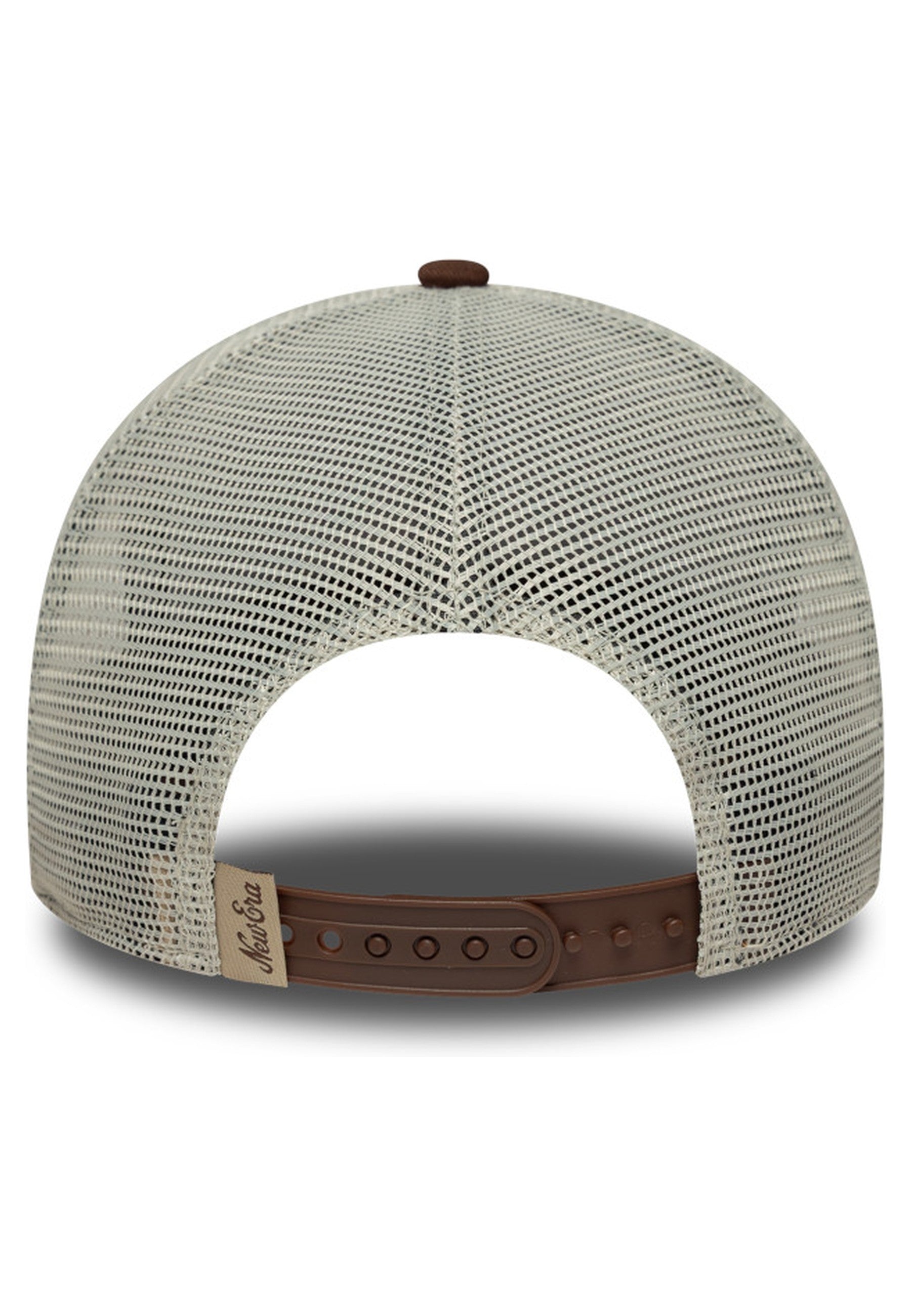 GORRA NEW ERA MARRON NE PATCH TRUCKER NEWERA