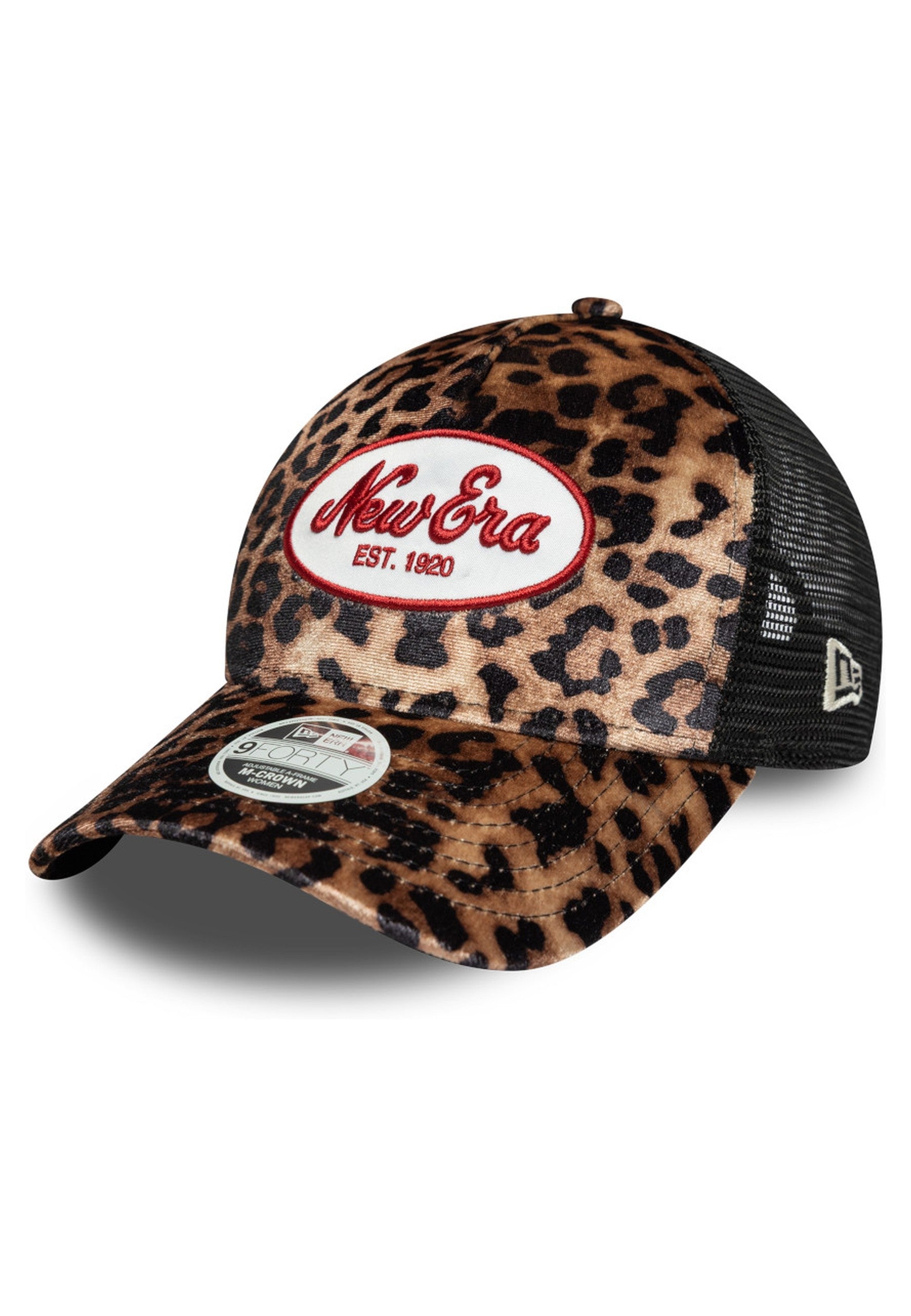 GORRA NEW ERA MARRON WMNS LEOPARD MC AF TRUCKER