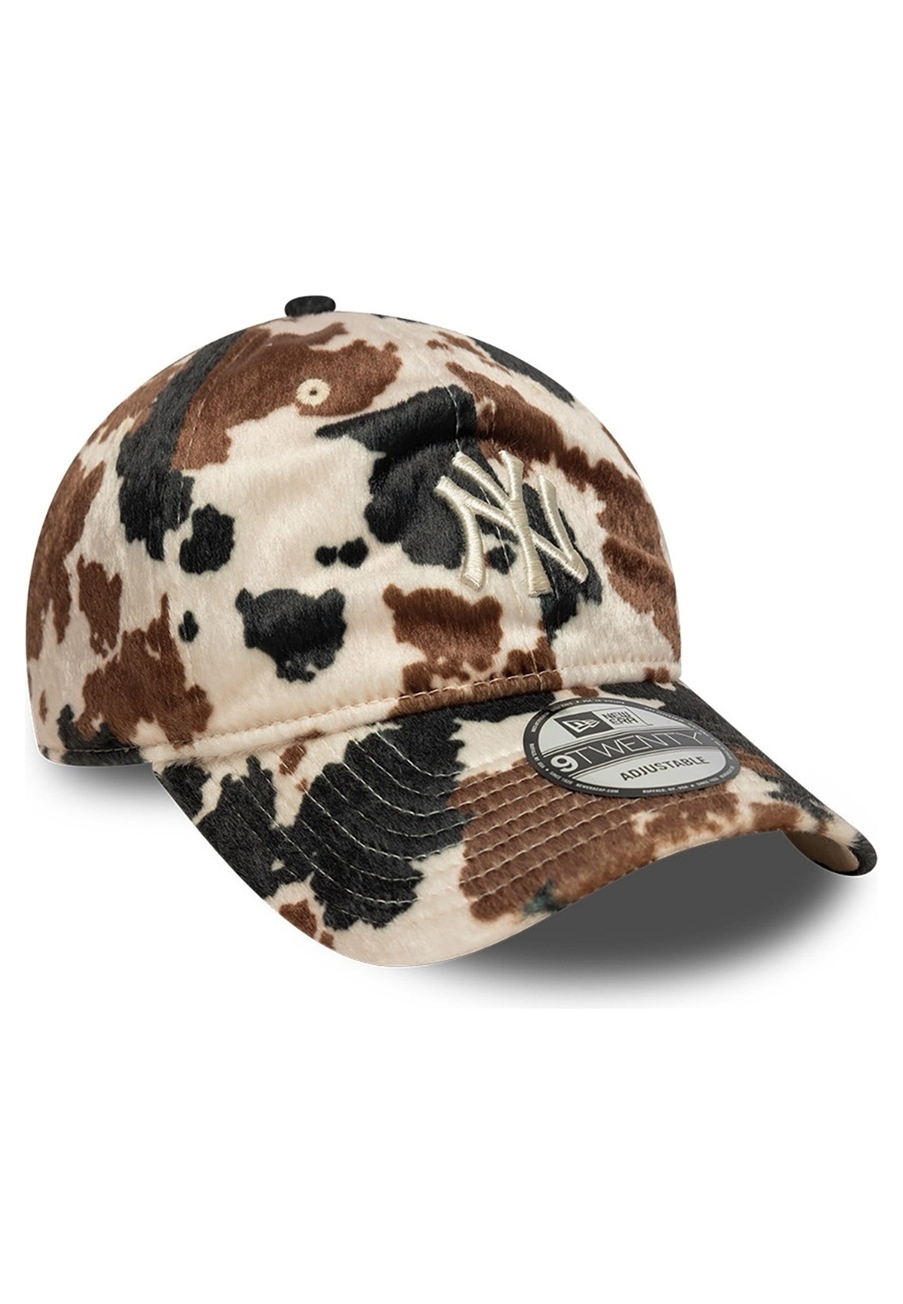 GORRA NEW ERA MARRON YANKEES ANIMAL PRINT 9TWENTY