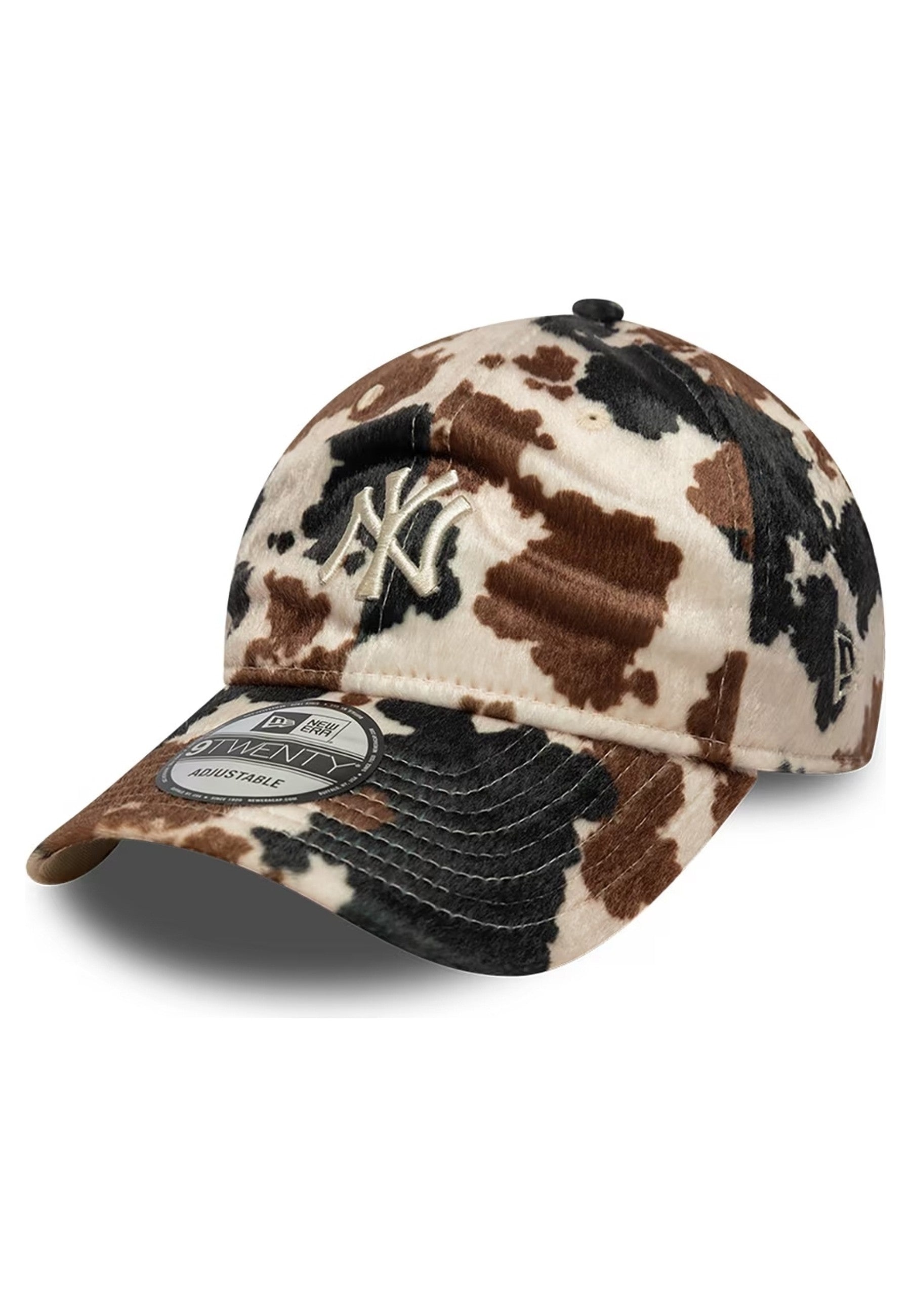 GORRA NEW ERA MARRON YANKEES ANIMAL PRINT 9TWENTY