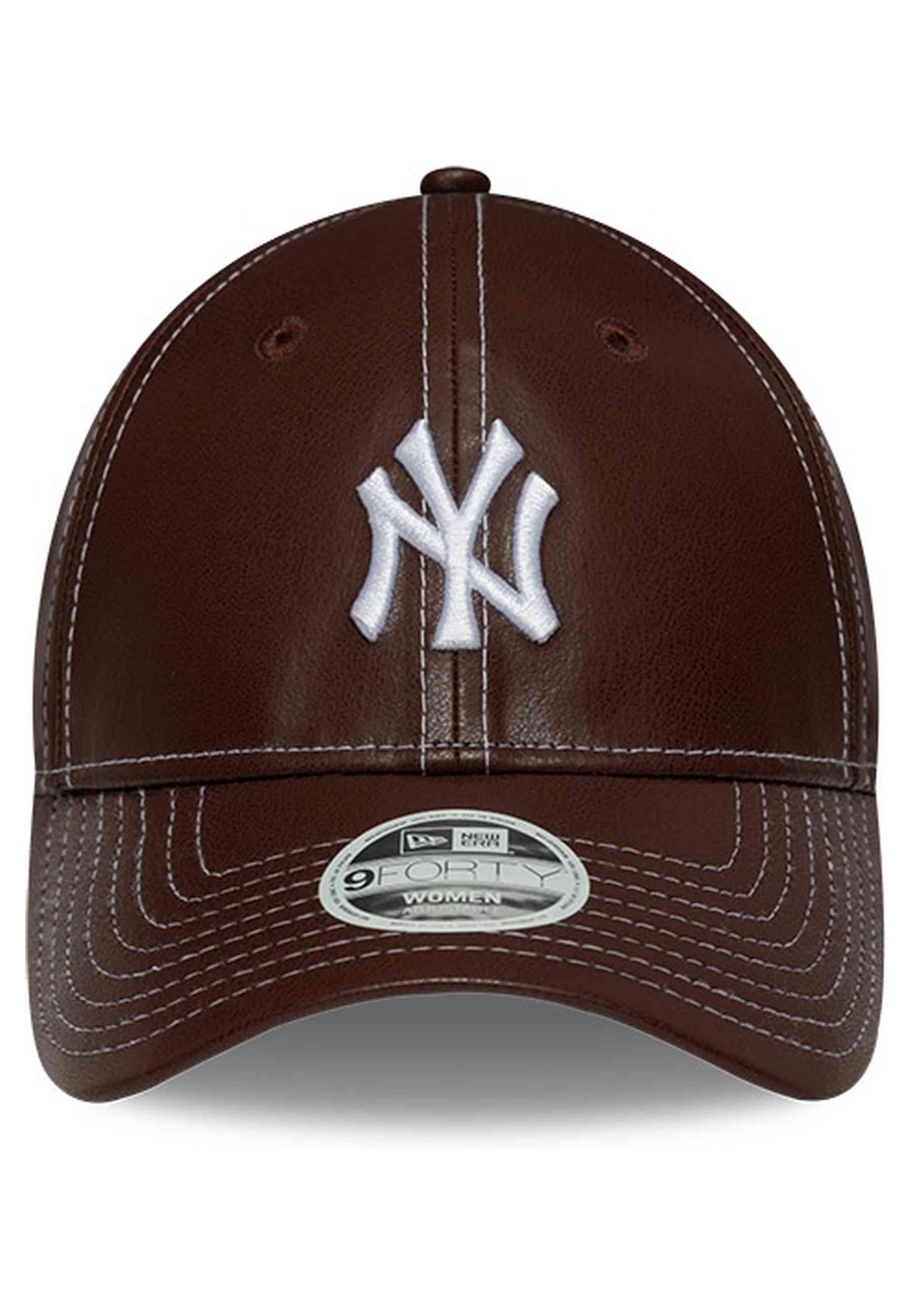 GORRA NEW ERA MARRON YANKEES WMNS TOPSTITCH PU 9FORTY NEYYAN