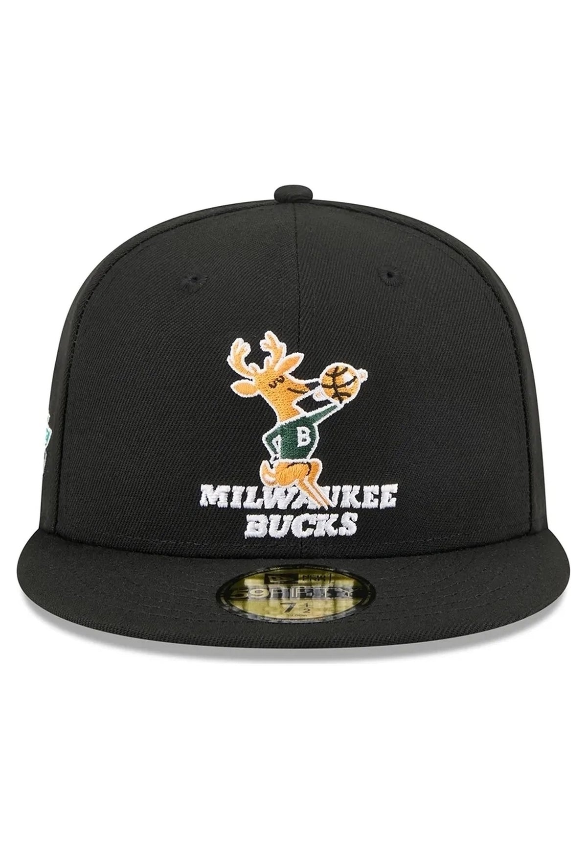 GORRA NEW ERA MILWAUKEE BUCKS 59FIFTY HARDWOOD CLASSIC NEGRA