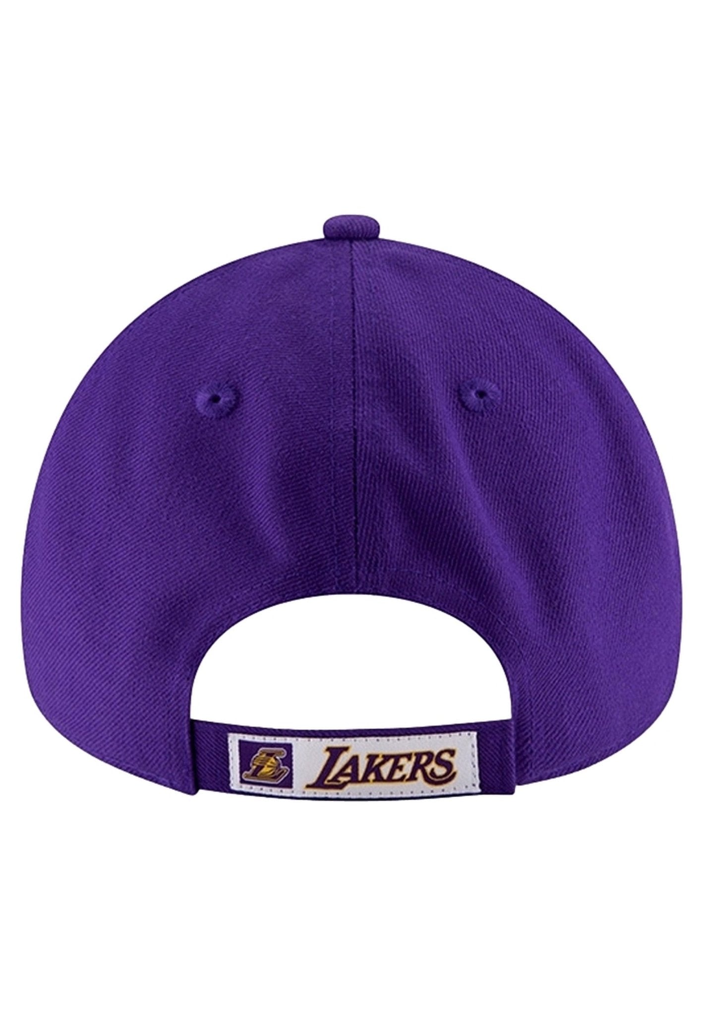 GORRA NEW ERA MORADA LOGO LAKERS BORDADO FRENTE VISERA CURVA - AREA ZERO
