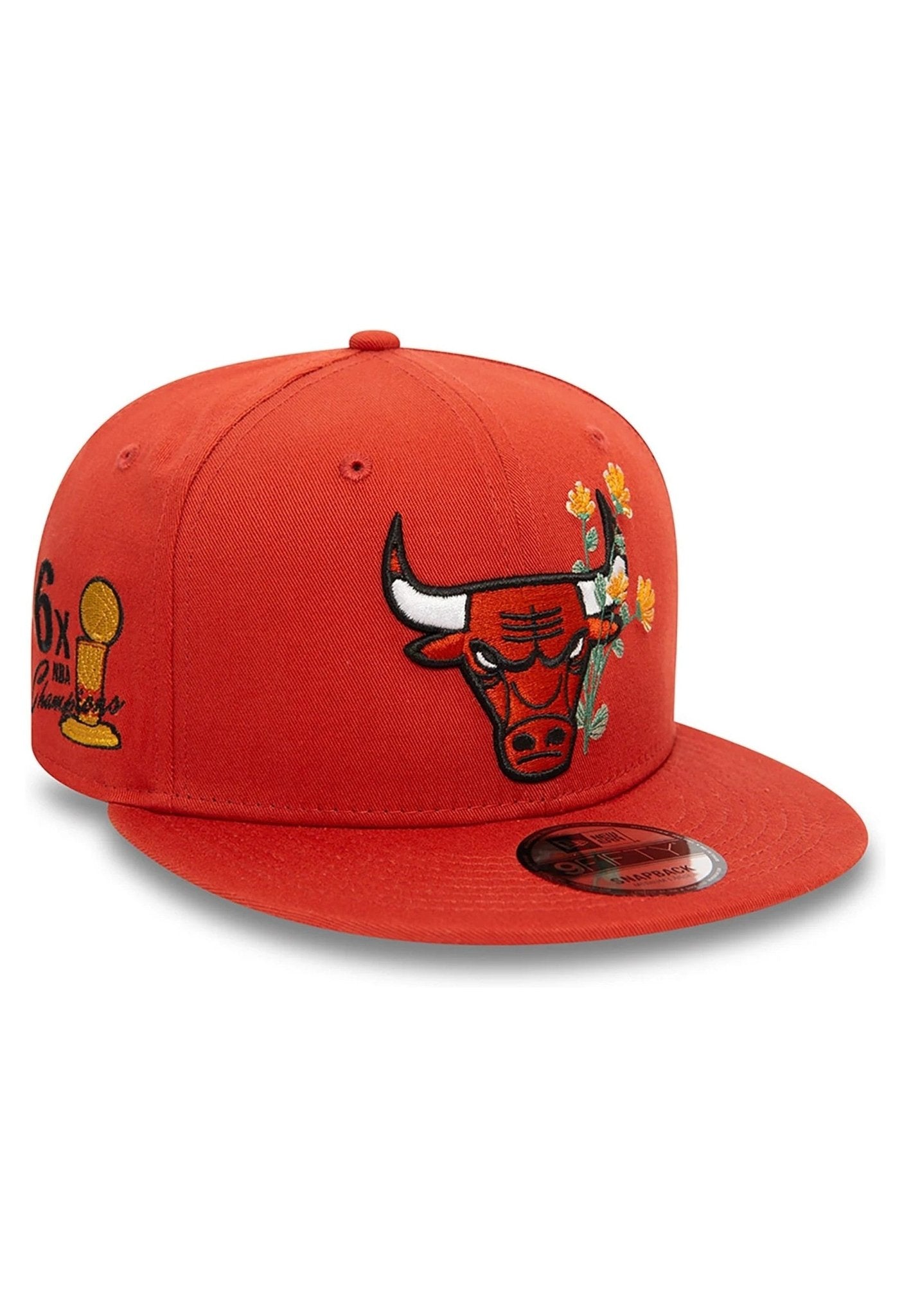 GORRA NEW ERA NARANJA BULLS SEASONAL FLOWER 9FIFTY CHIBUL - AREA ZERO
