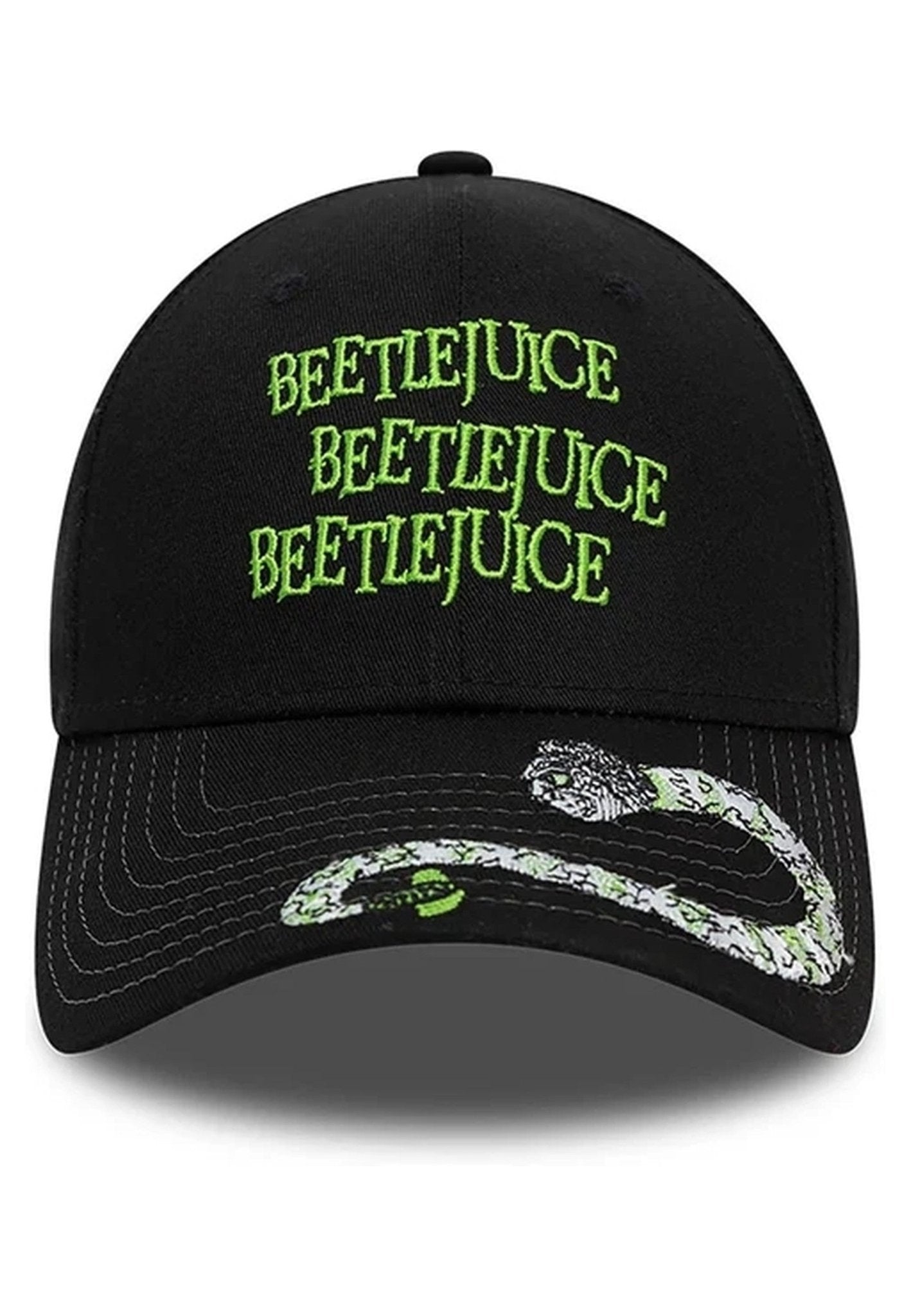 GORRA NEW ERA NEGRA BEETLEJUICE VISO HIT 9FORTY BEETLE - AREA ZERO