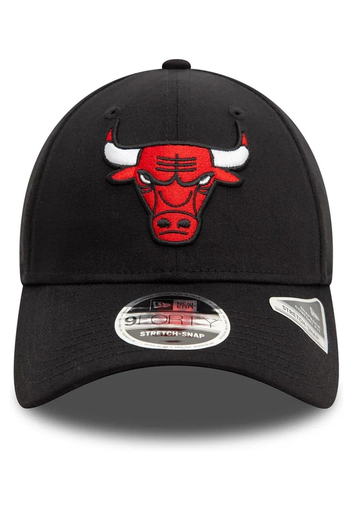 GORRA NEW ERA NEGRA BULLS 9FORTY STRETCH SNAP CHIBUL - AREA ZERO
