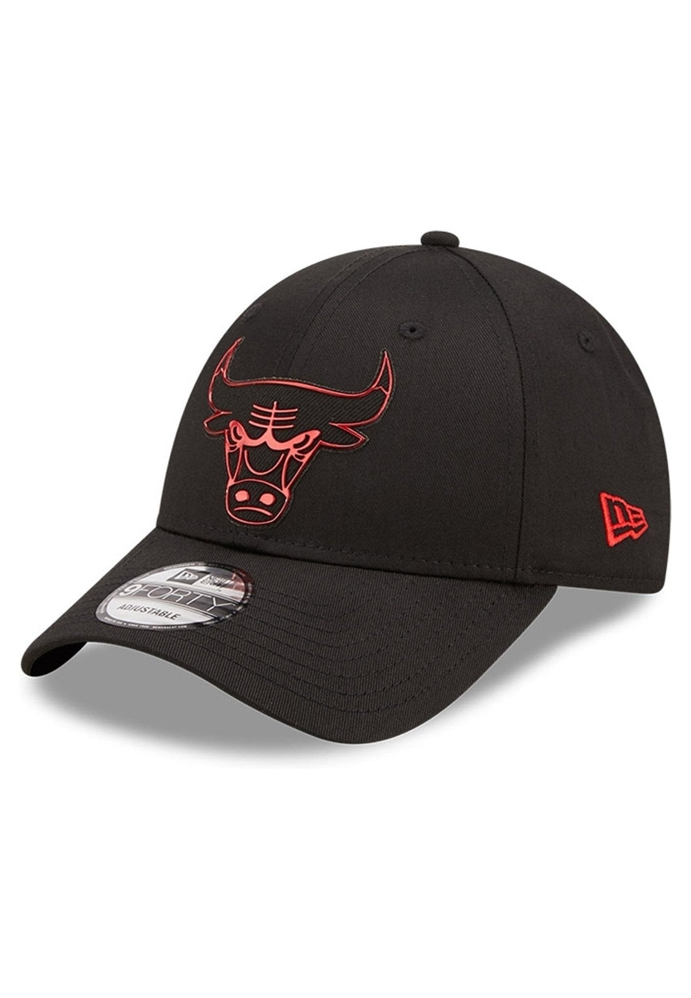 GORRA NEW ERA NEGRA BULLS FOIL LOGO 9FORTY CHIBUL - AREA ZERO