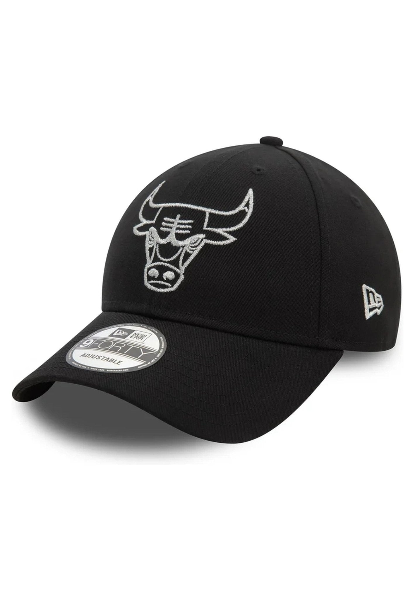 GORRA NEW ERA NEGRA BULLS METALLIC OUTLINE 9FORTY CHIBUL - AREA ZERO