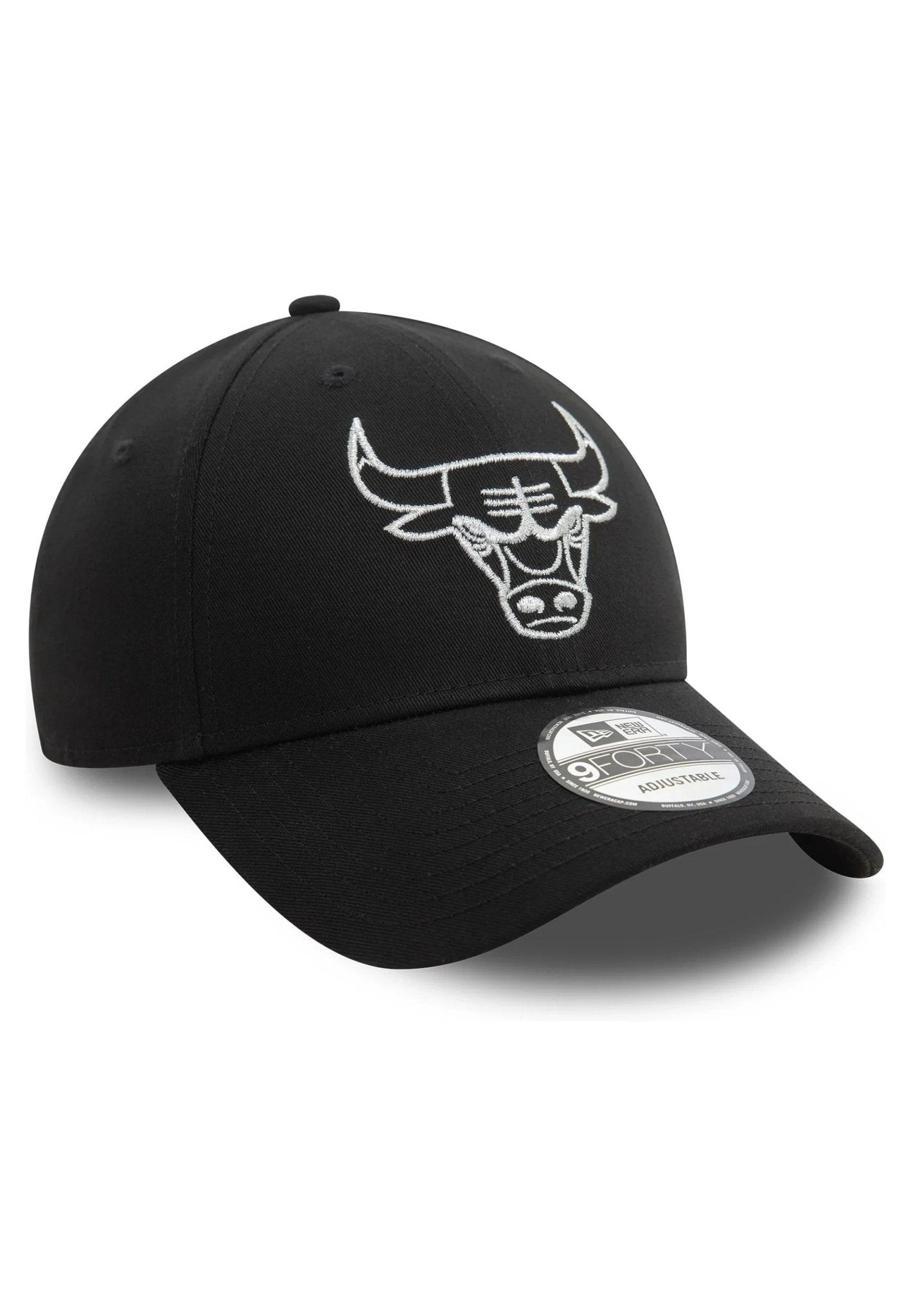 GORRA NEW ERA NEGRA BULLS METALLIC OUTLINE 9FORTY CHIBUL - AREA ZERO