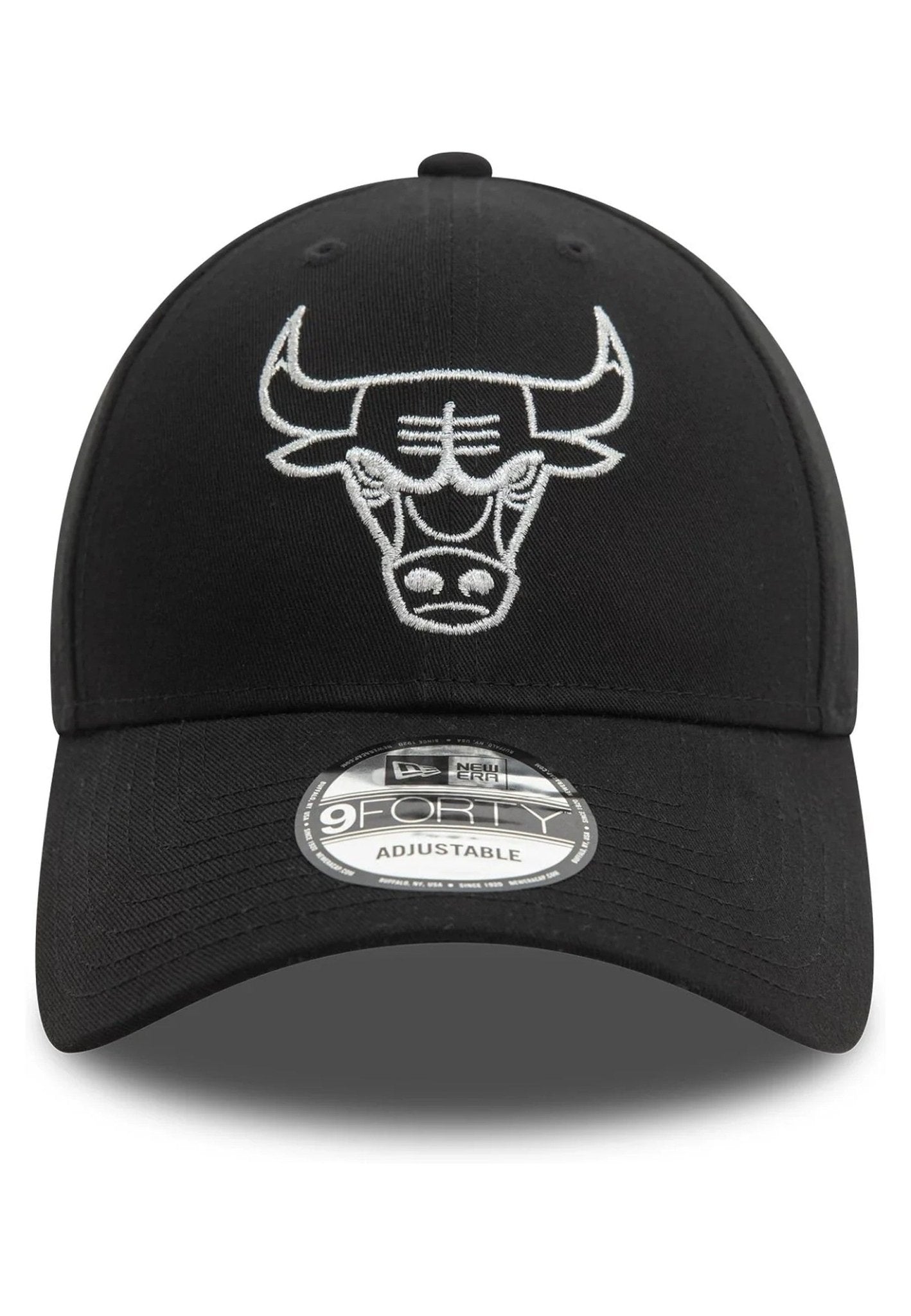 GORRA NEW ERA NEGRA BULLS METALLIC OUTLINE 9FORTY CHIBUL - AREA ZERO