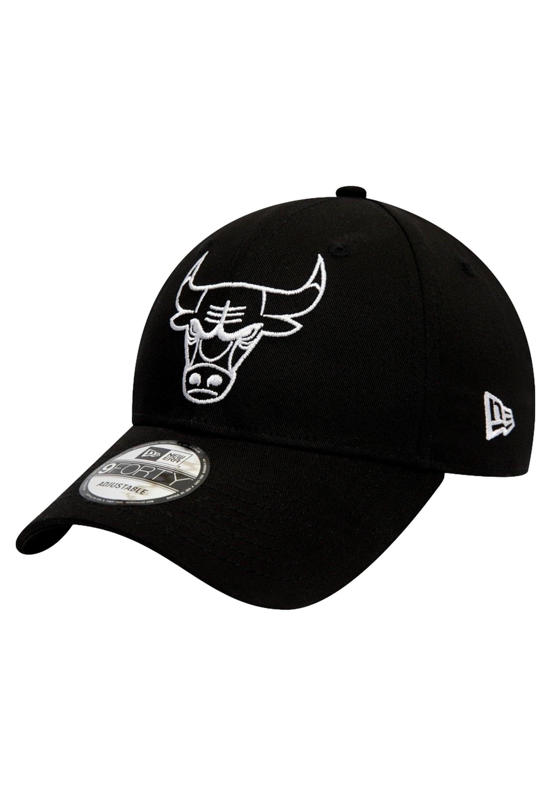 GORRA NEW ERA NEGRA BULLS NBA ESSENTIAL OUTLINE 940 CHIBUL