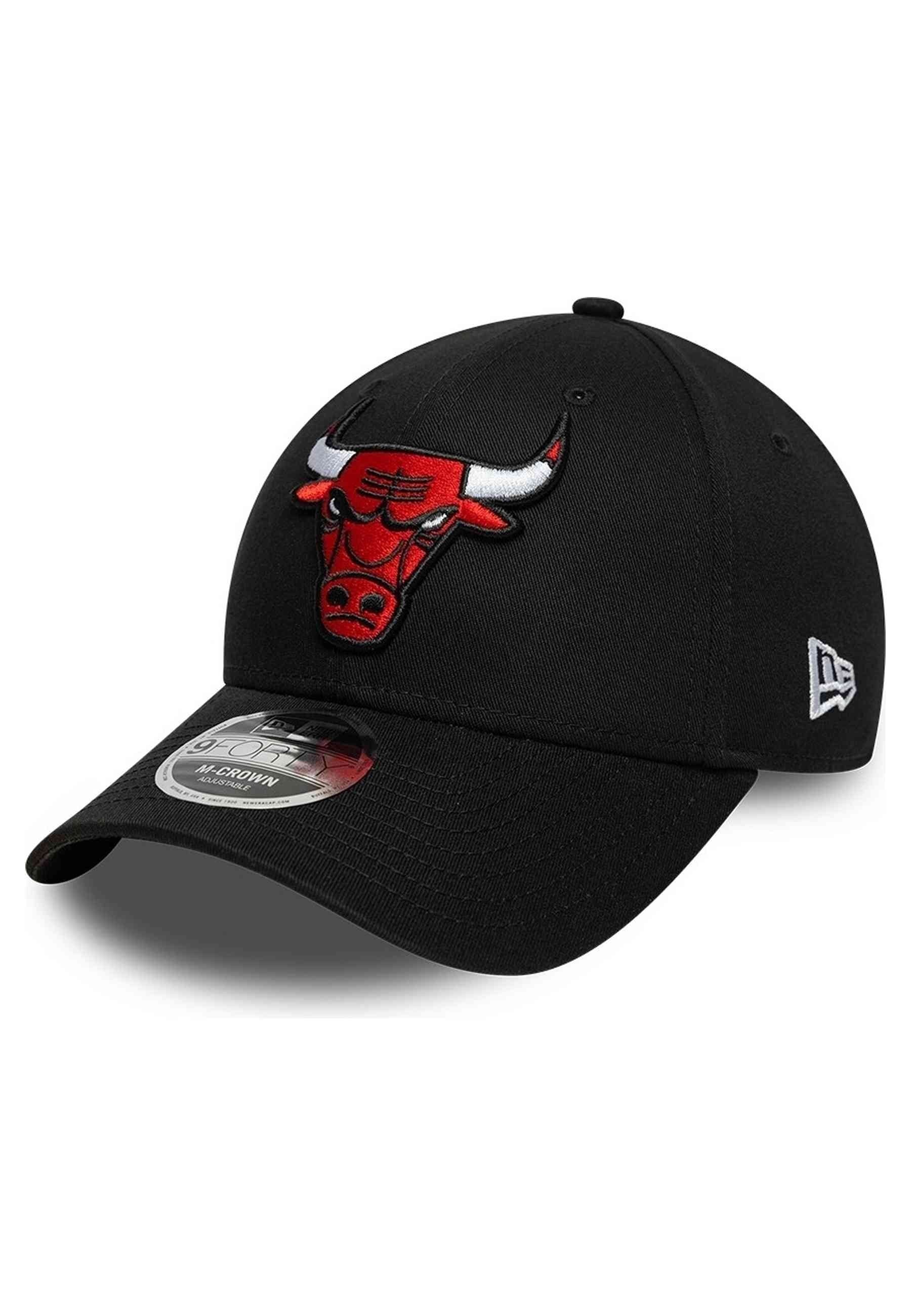 GORRA NEW ERA NEGRA BULLS NBA SIDE SCRIPT 9FORTY MC CHIBUL
