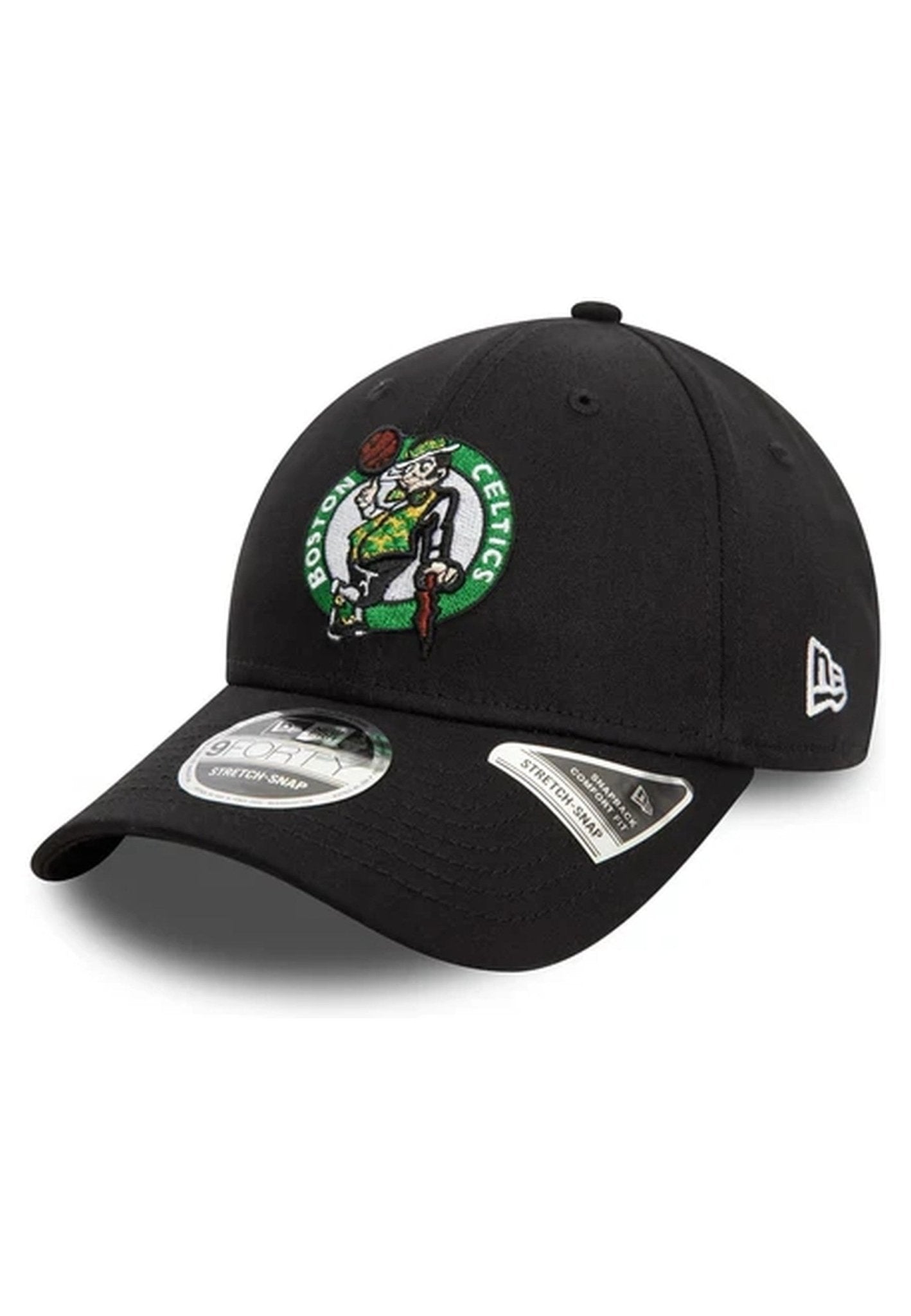 GORRA NEW ERA NEGRA CELTICS 9FORTY STRETCH SNAP BOSCEL - AREA ZERO
