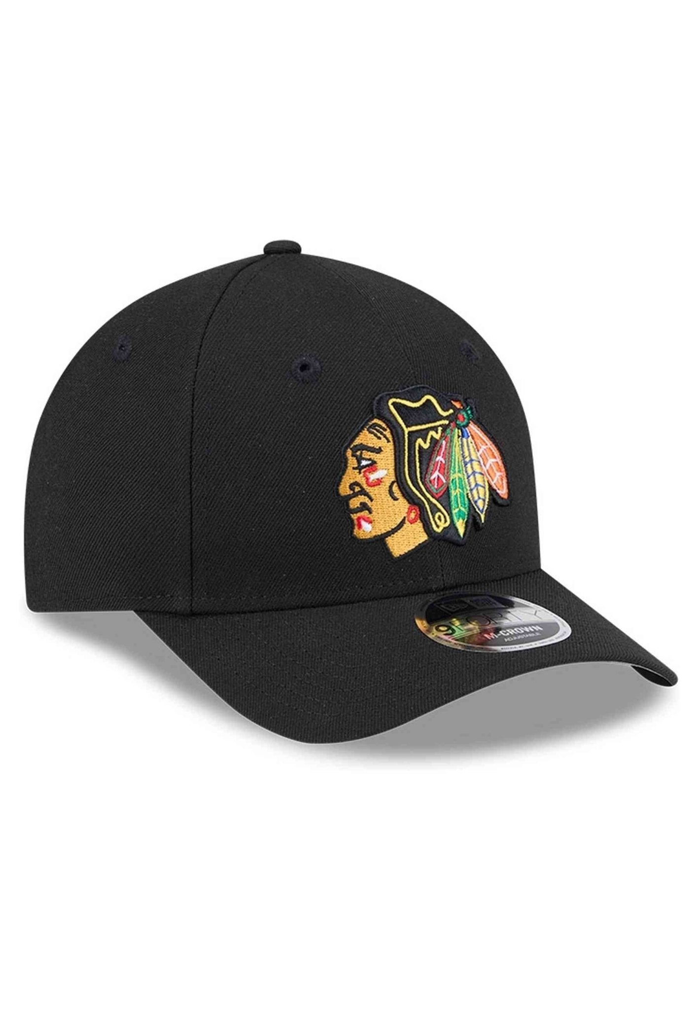 GORRA NEW ERA NEGRA CHICAGO BLACKHAWKS NHL TEAM 940MC CHIBLA OTC - AREA ZERO