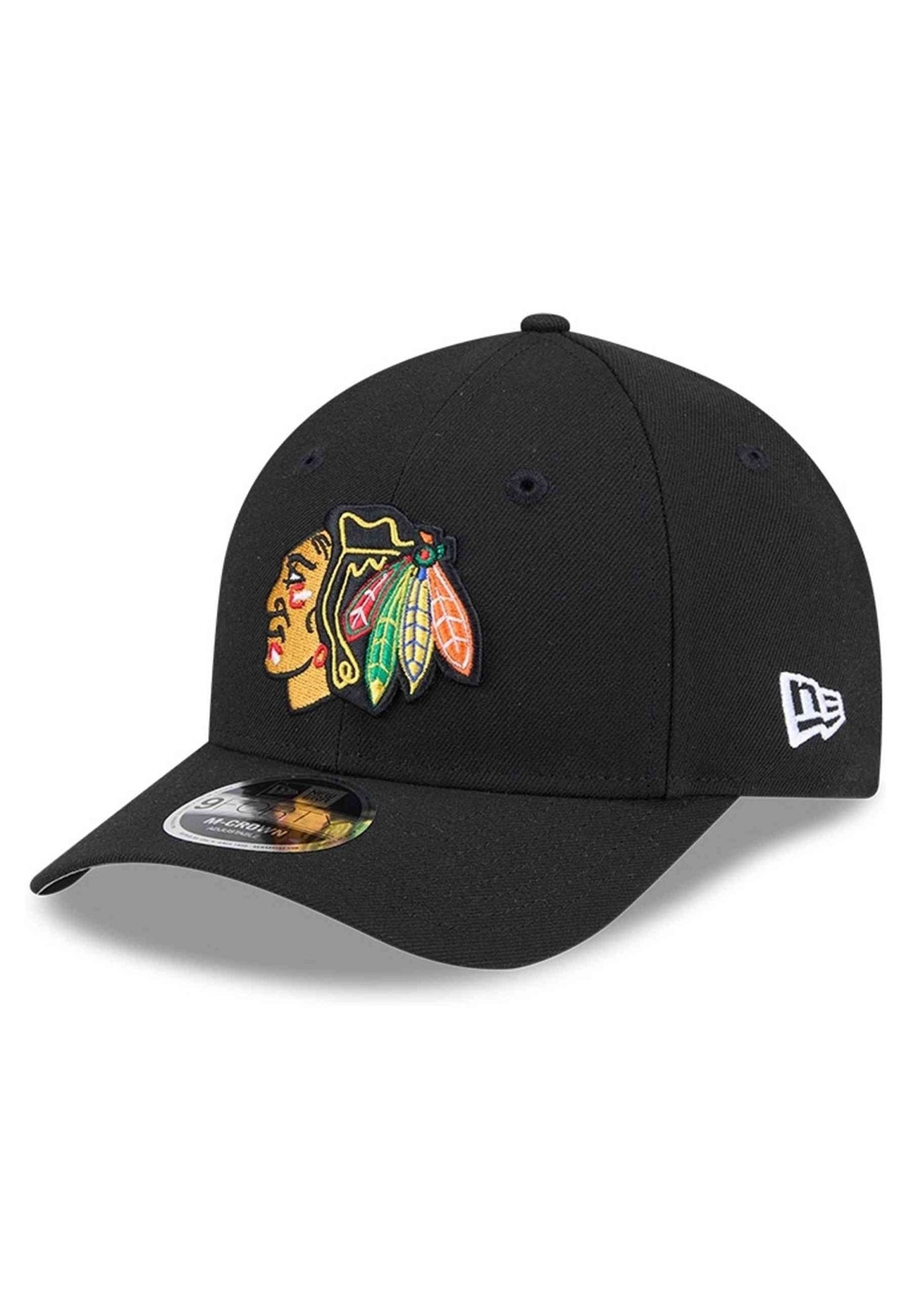 GORRA NEW ERA NEGRA CHICAGO BLACKHAWKS NHL TEAM 940MC CHIBLA OTC - AREA ZERO