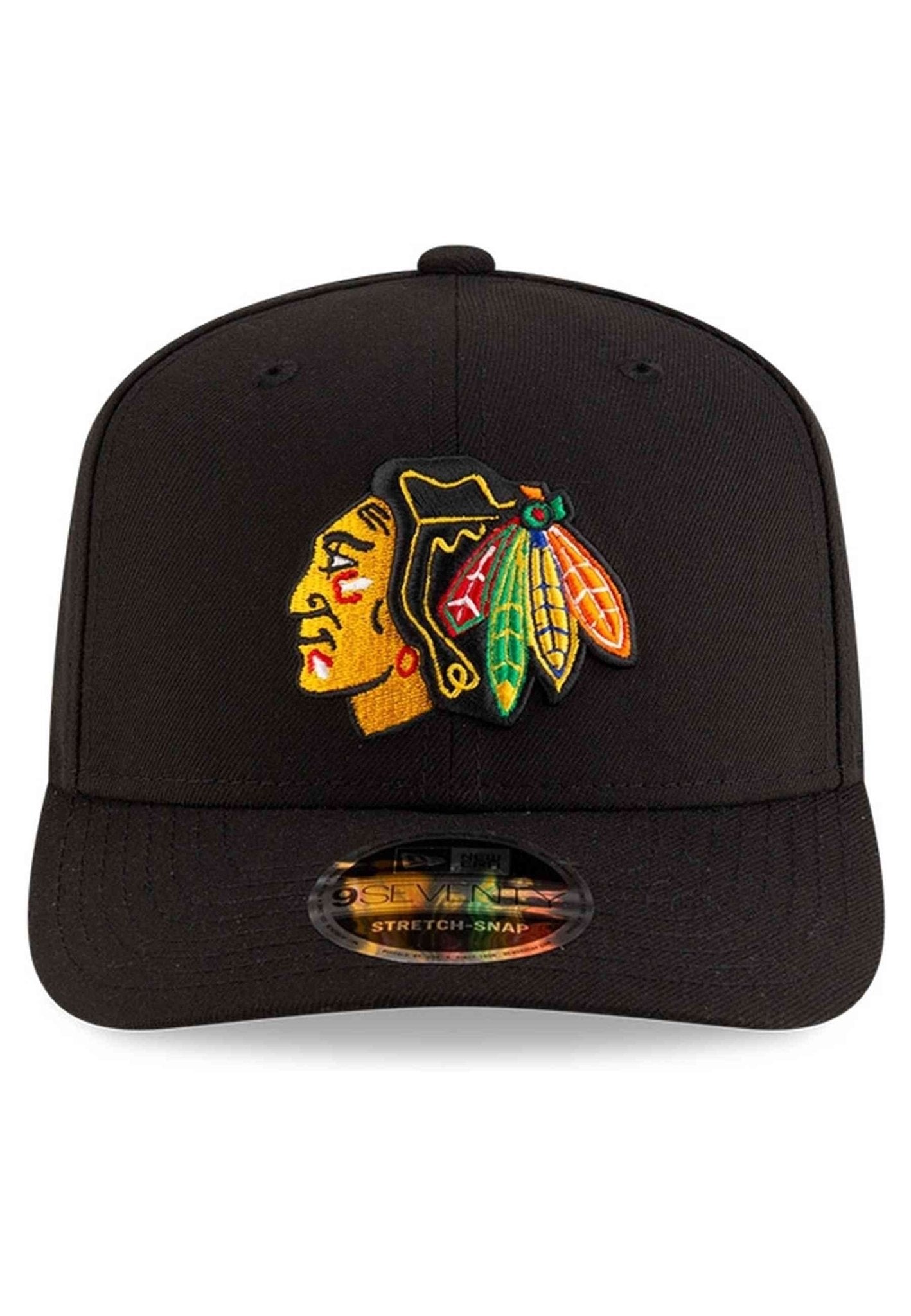 GORRA NEW ERA NEGRA CHICAGO BLACKHAWKS NHL TEAM 970SS CHIBLA - AREA ZERO