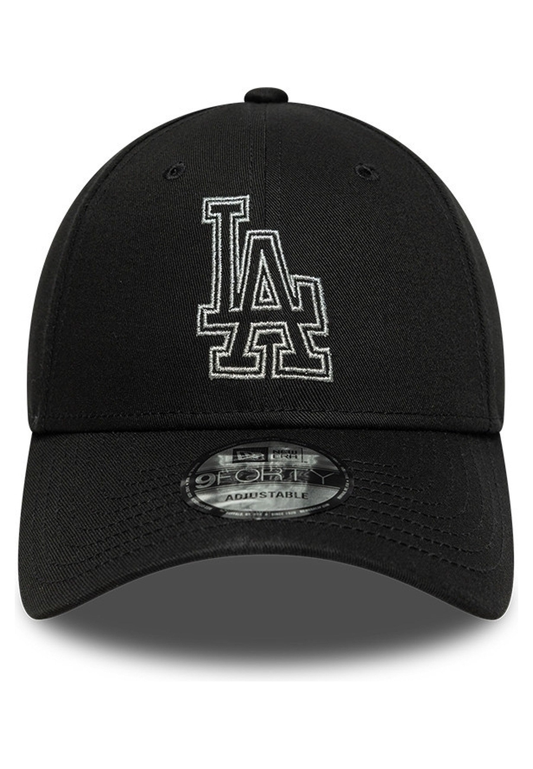 GORRA NEW ERA NEGRA DODGERS METALLIC OUTLINE 9FORTY LOSDOD
