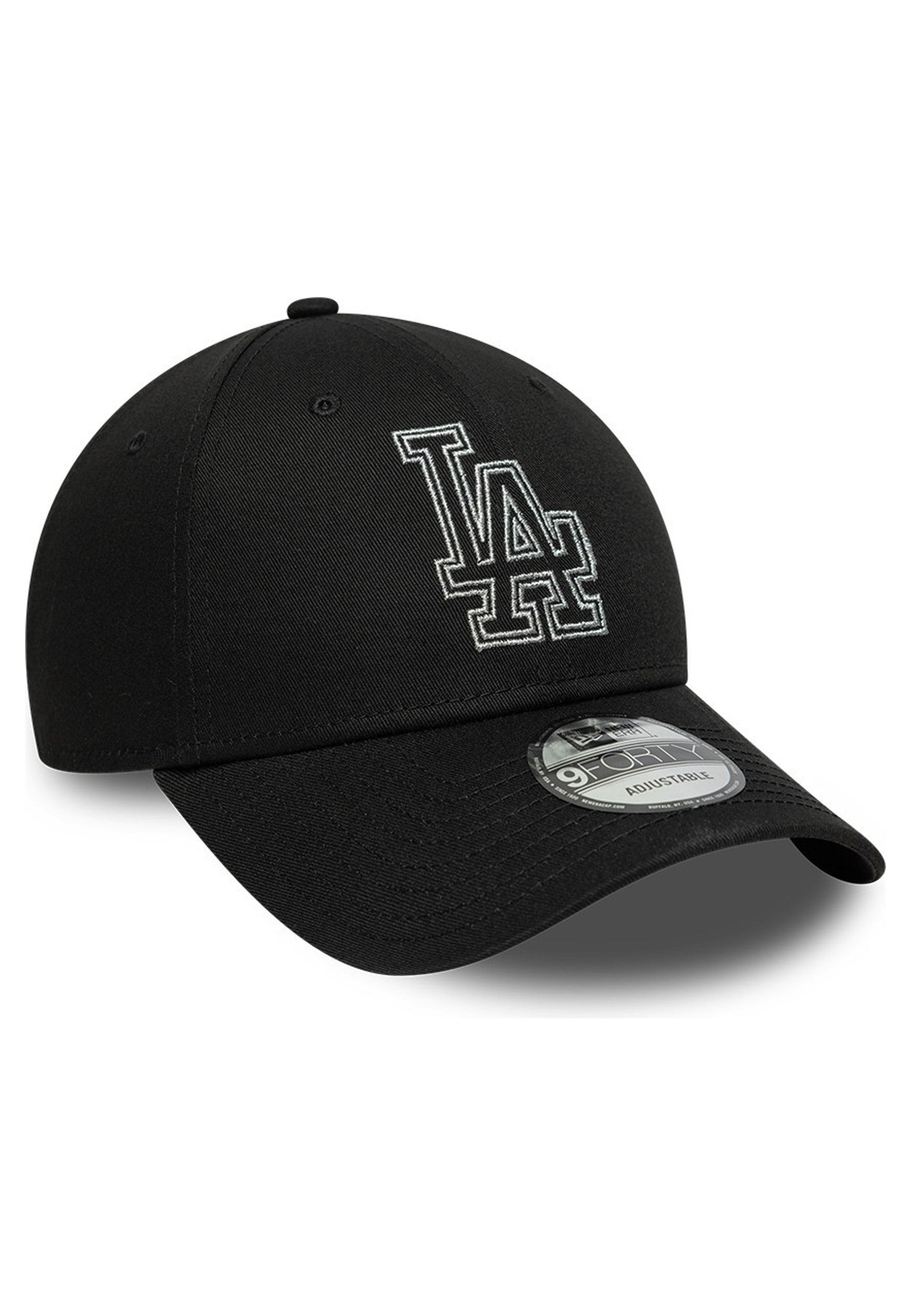 GORRA NEW ERA NEGRA DODGERS METALLIC OUTLINE 9FORTY LOSDOD