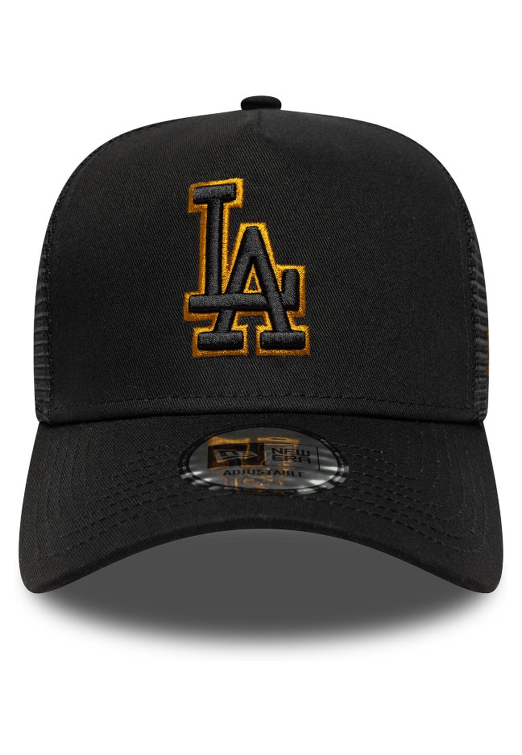 GORRA NEW ERA NEGRA DODGERS OUTLINE EF TRUCKER LOSDOD