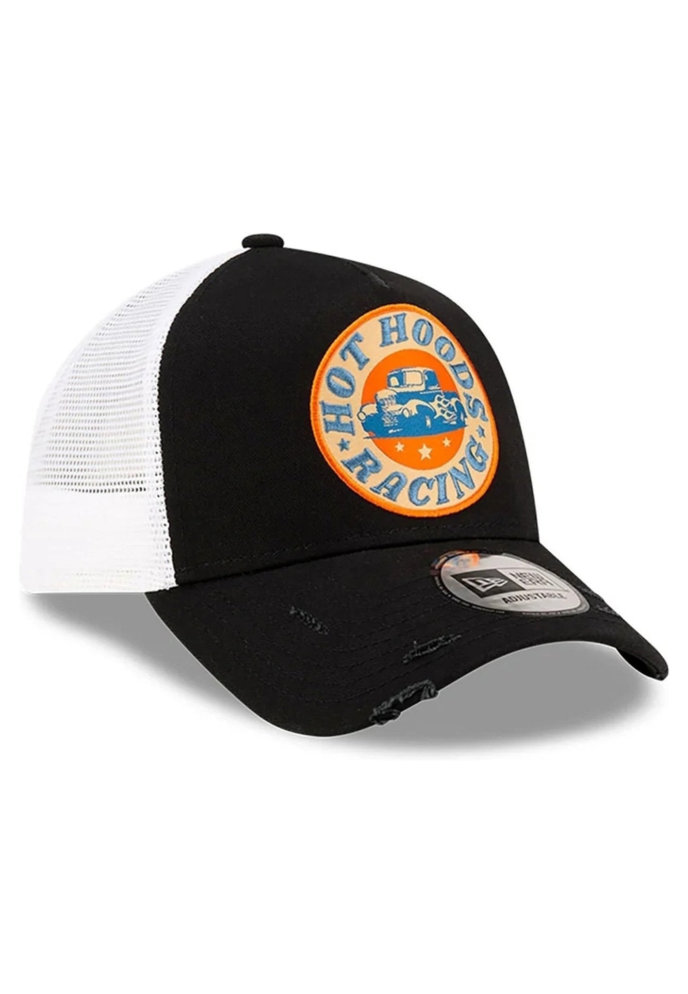 GORRA NEW ERA NEGRA HOT HOODS PATCH TRUCKER NEWERA - AREA ZERO