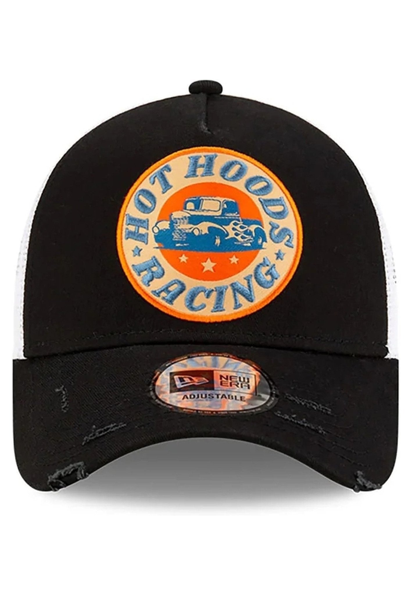 GORRA NEW ERA NEGRA HOT HOODS PATCH TRUCKER NEWERA - AREA ZERO