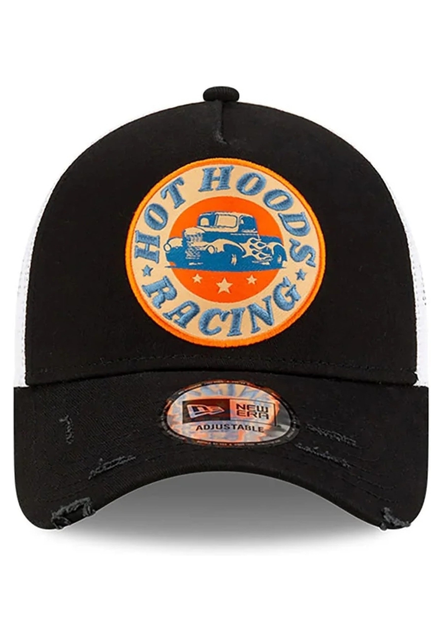 GORRA NEW ERA NEGRA HOT HOODS PATCH TRUCKER NEWERA