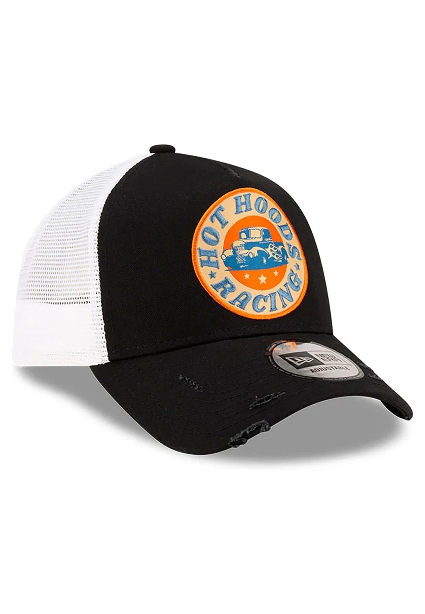 GORRA NEW ERA NEGRA HOT HOODS PATCH TRUCKER NEWERA