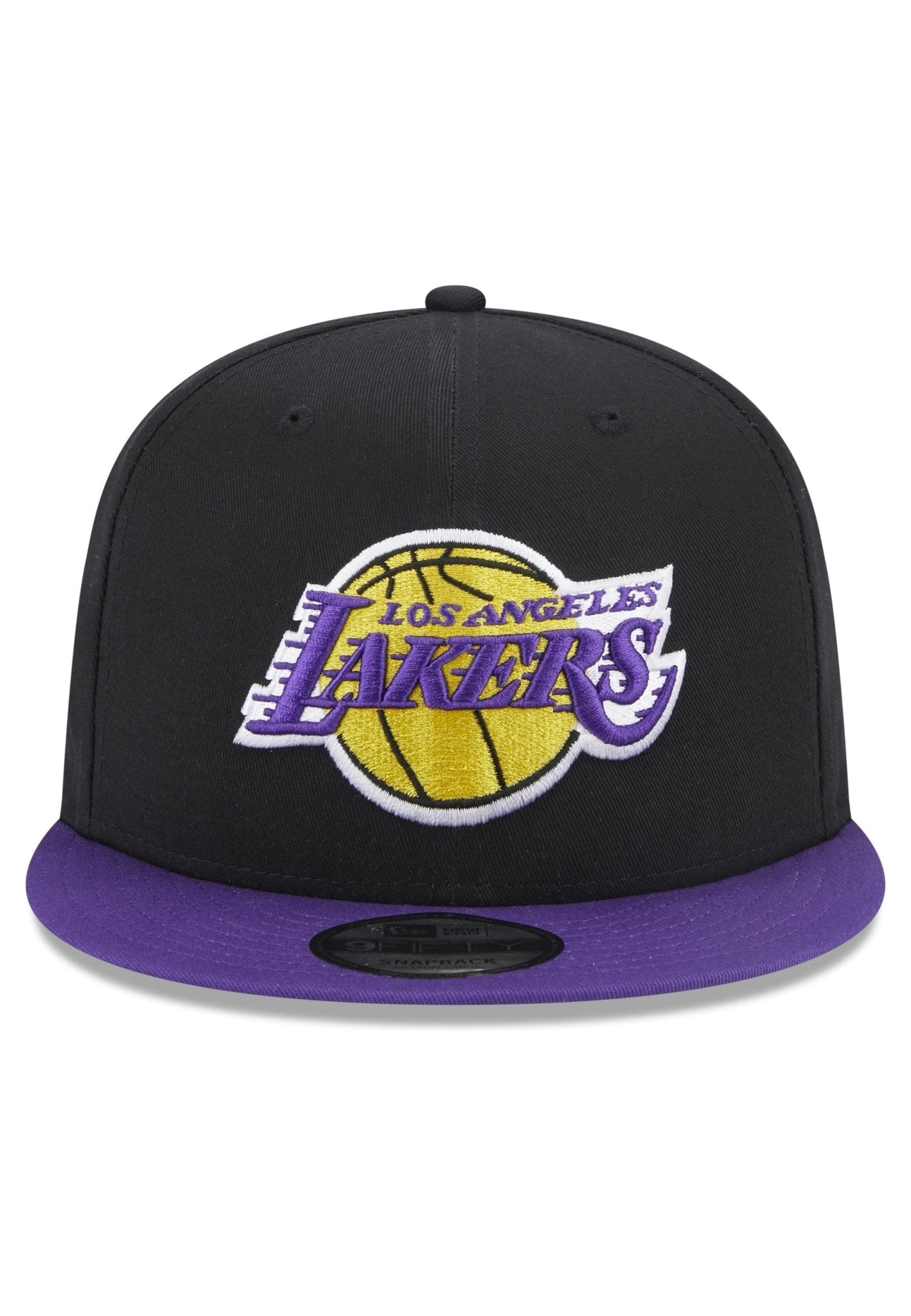 GORRA NEW ERA NEGRA LAKERS CONTRAST SIDE PATCH 9FIFTY - AREA ZERO