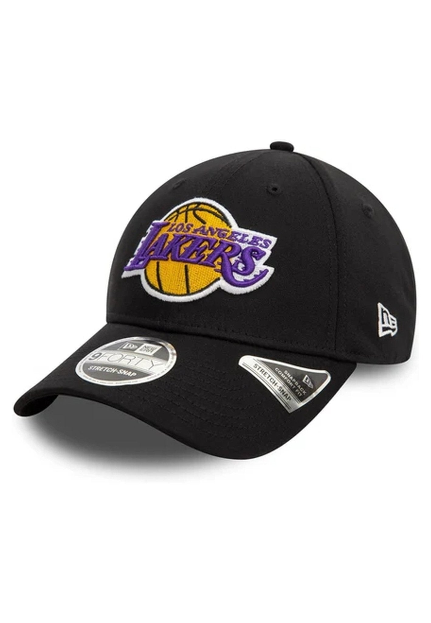GORRA NEW ERA NEGRA LAKERS NBA PATCH EFRAME LOSLAK - AREA ZERO