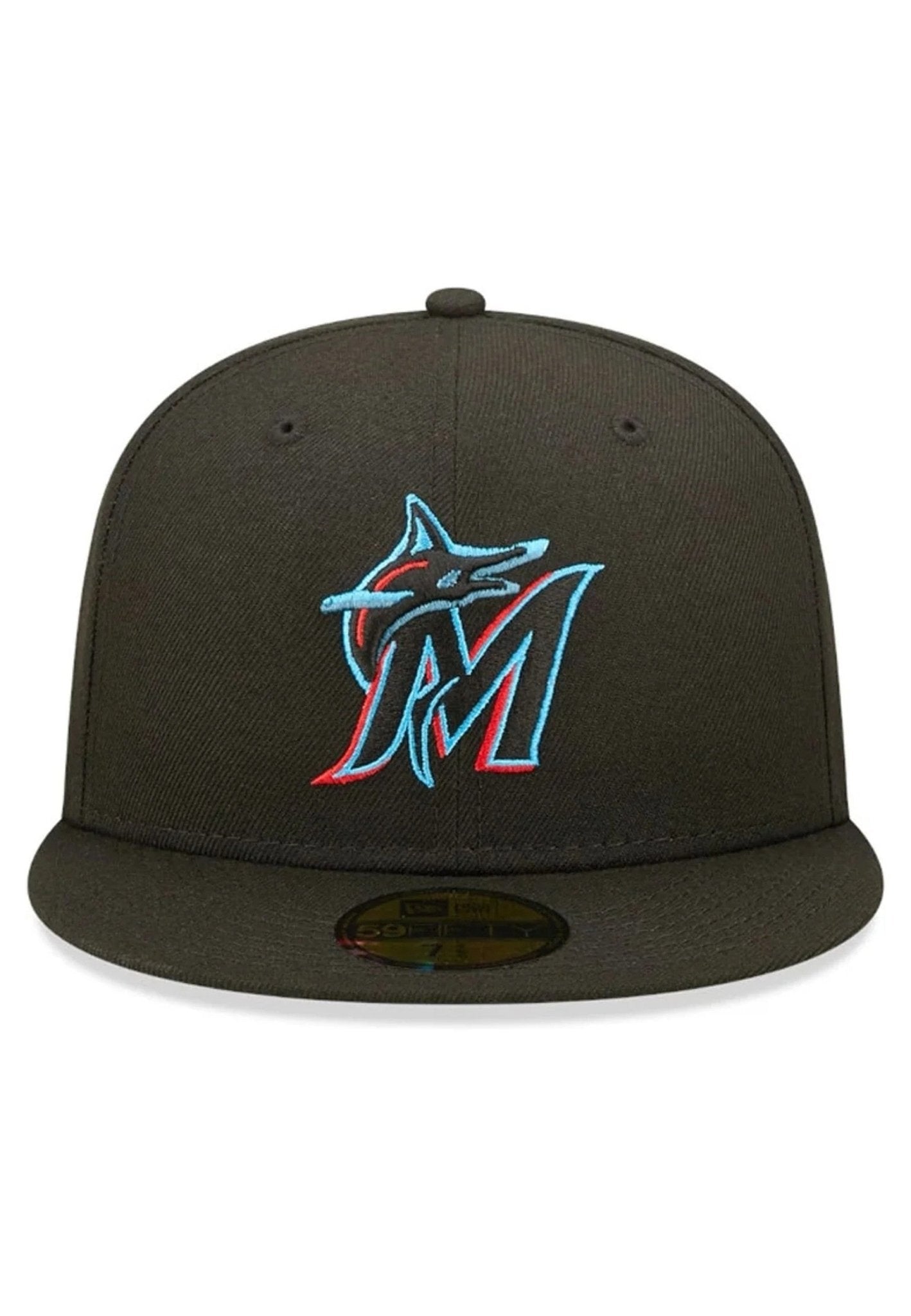 GORRA NEW ERA NEGRA MARLINS ACPERF MIAMAR 5950 OTC - AREA ZERO