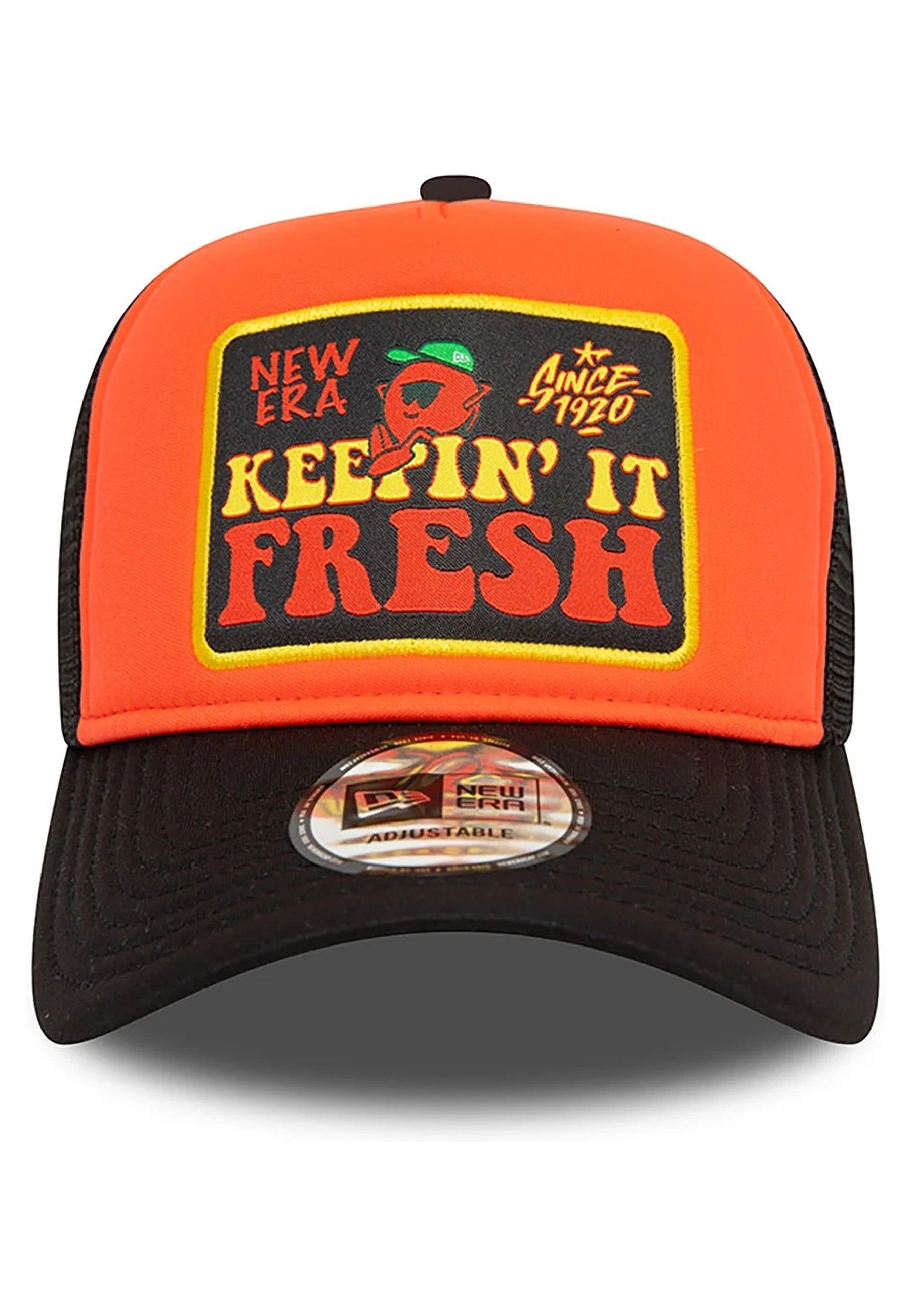 GORRA NEW ERA NEGRA NE PATCH TRUCKER NEWERA