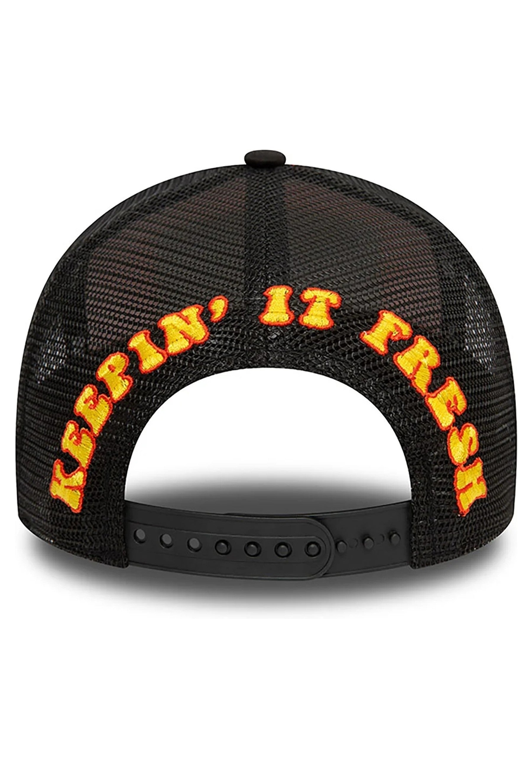 GORRA NEW ERA NEGRA NE PATCH TRUCKER NEWERA