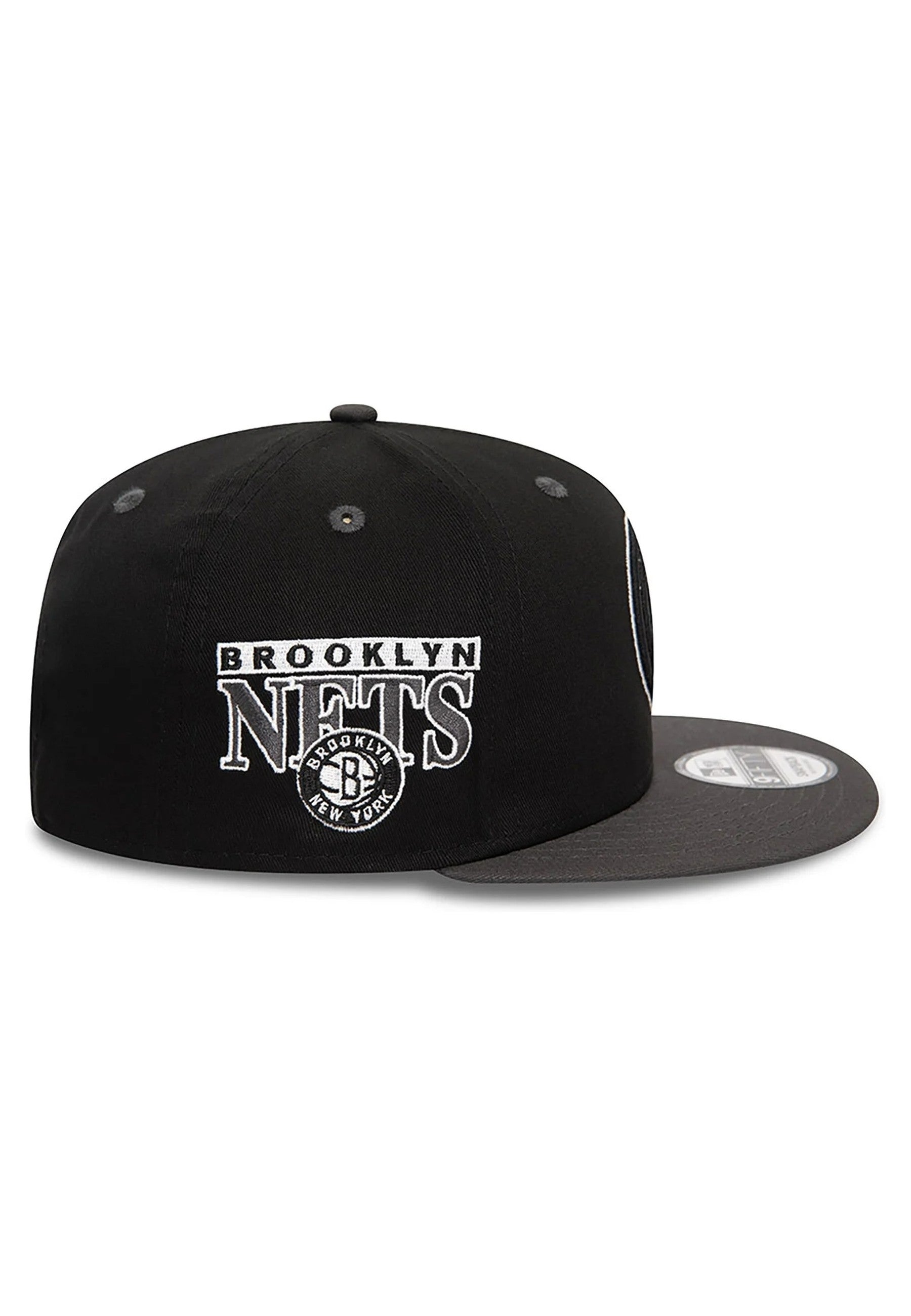 GORRA NEW ERA NEGRA NETS TEAM COLOUR 9FIFTY BRONET