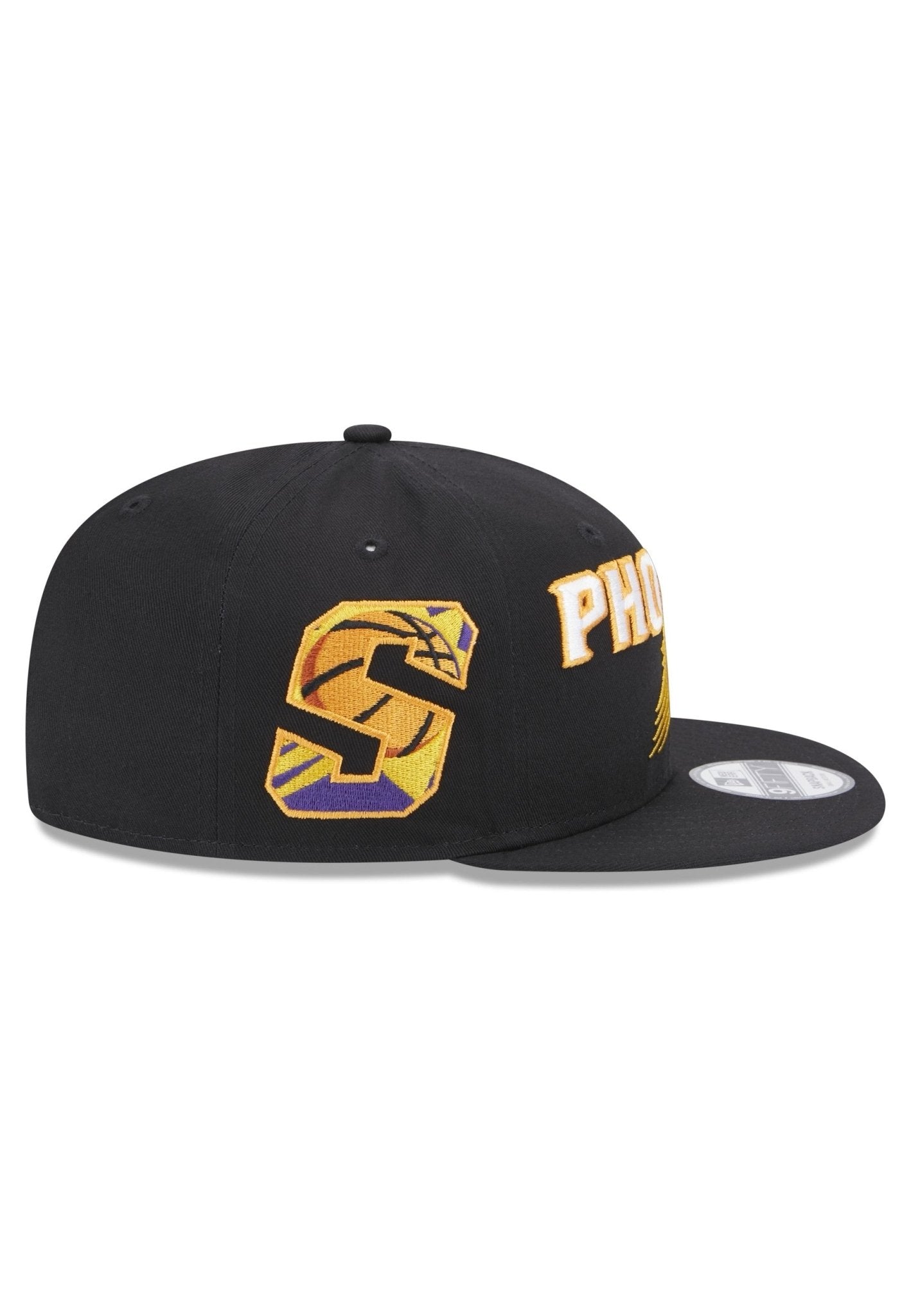 GORRA NEW ERA NEGRA PHOENIX SUNS NBA PATCH 9FIFTY PHOSUN - AREA ZERO