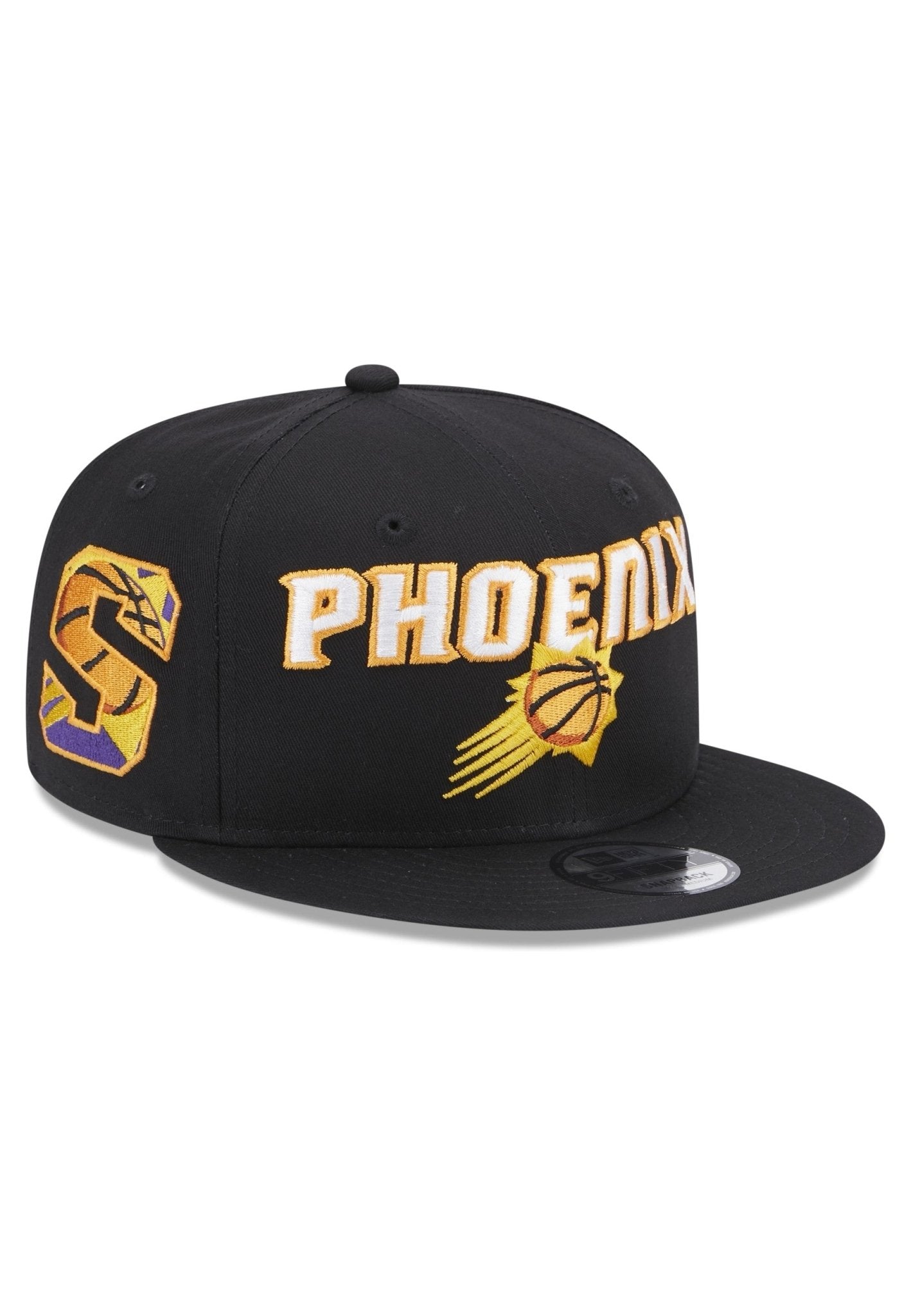 GORRA NEW ERA NEGRA PHOENIX SUNS NBA PATCH 9FIFTY PHOSUN - AREA ZERO
