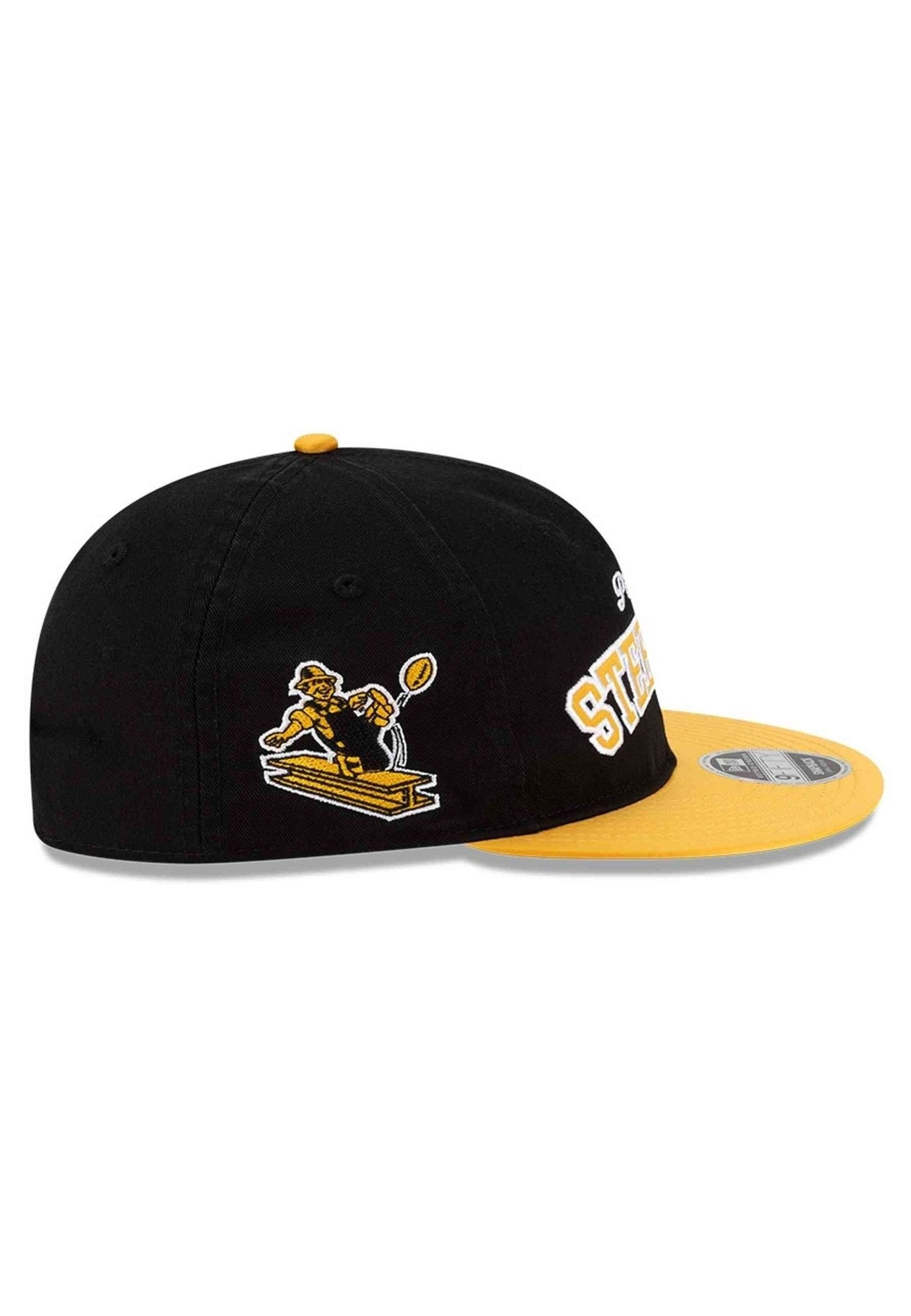 GORRA NEW ERA NEGRA PITTSGBOURG STEELERS NFL HISTORIC 9FIFTY RC PITSTE - AREA ZERO