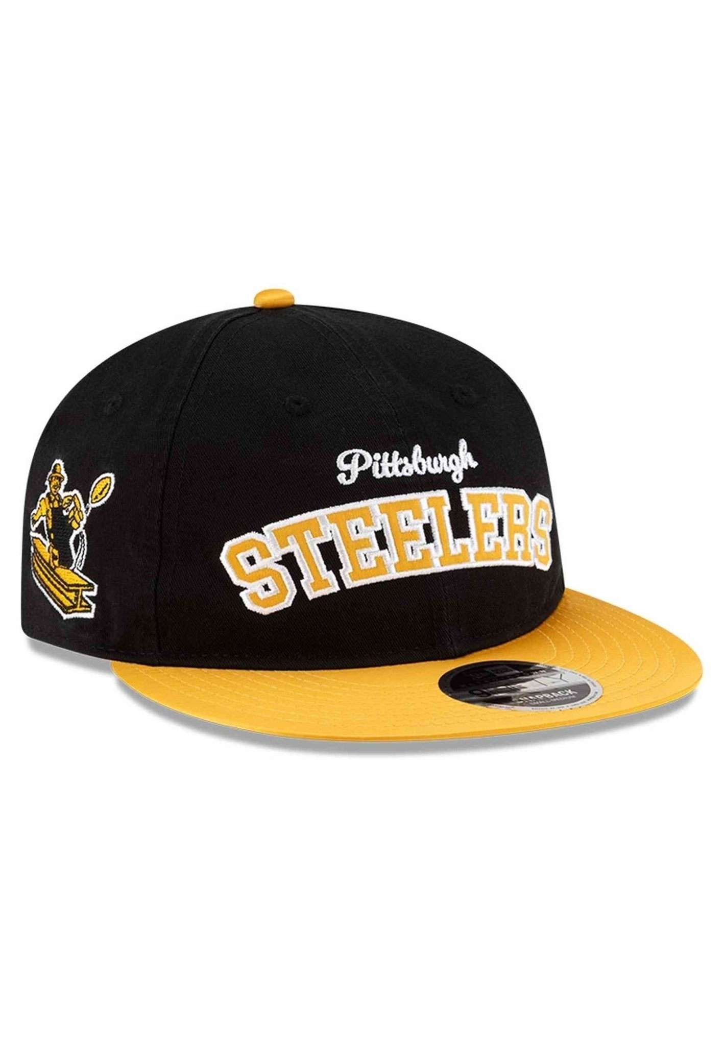 GORRA NEW ERA NEGRA PITTSGBOURG STEELERS NFL HISTORIC 9FIFTY RC PITSTE - AREA ZERO