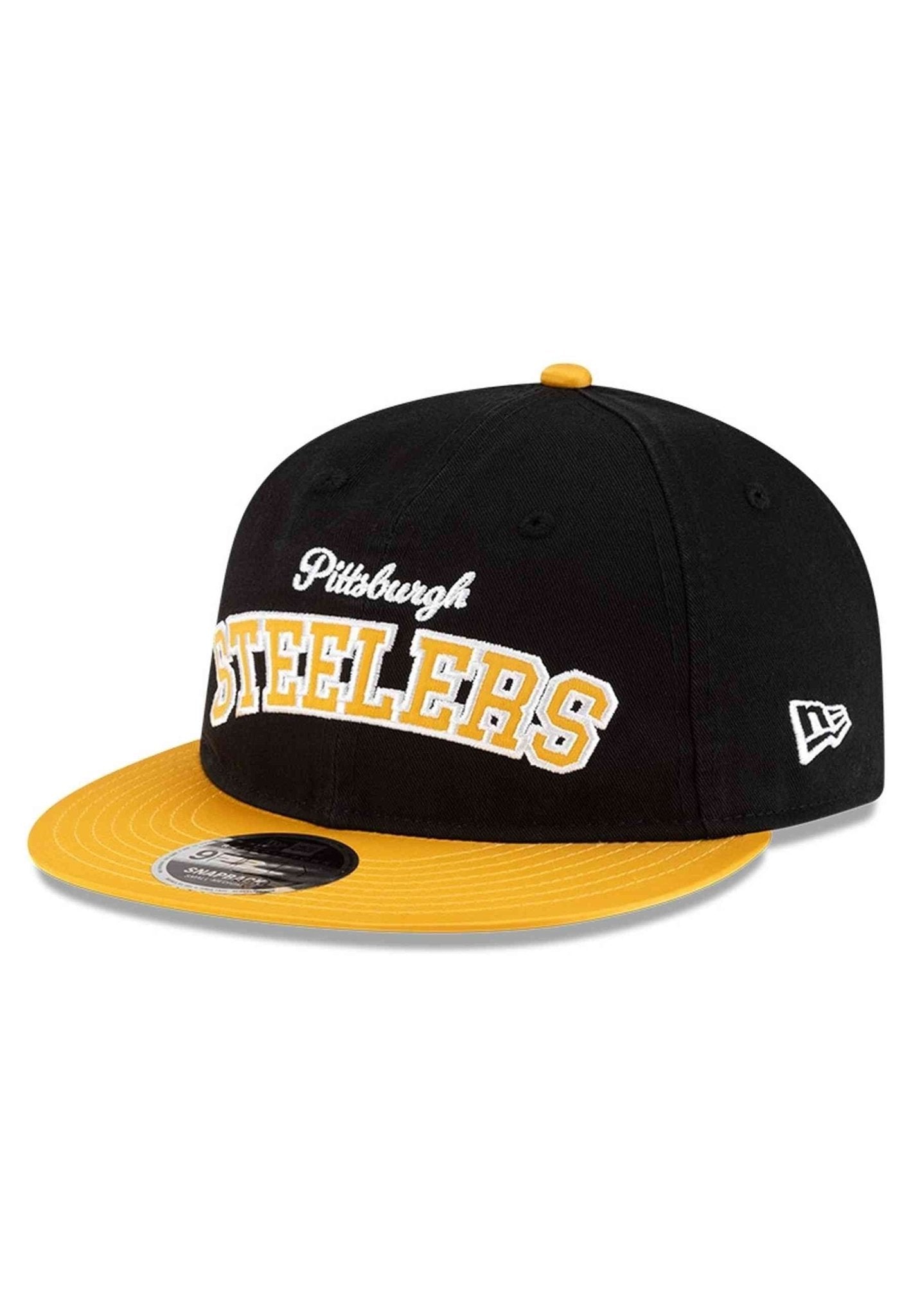 GORRA NEW ERA NEGRA PITTSGBOURG STEELERS NFL HISTORIC 9FIFTY RC PITSTE - AREA ZERO