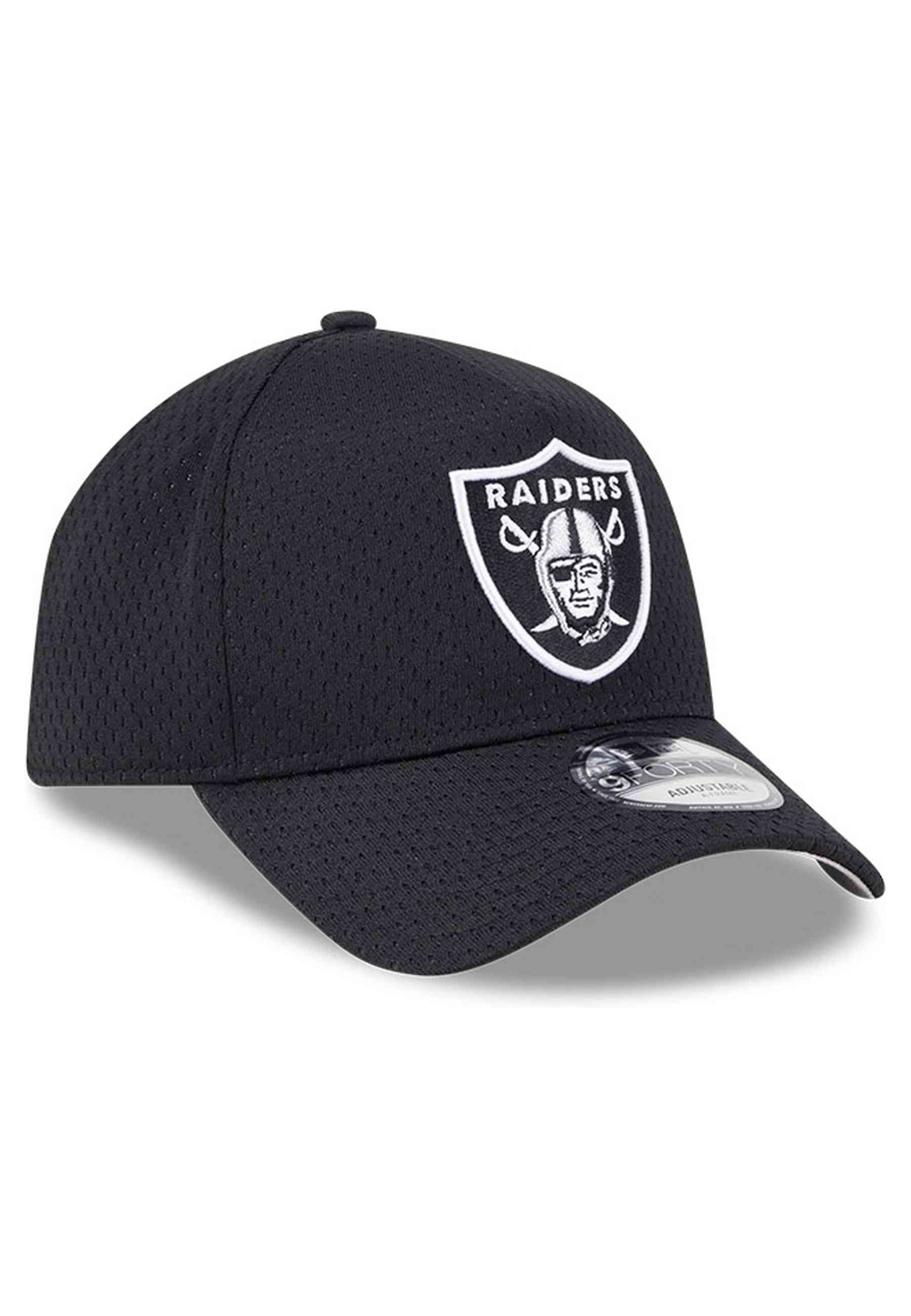 GORRA NEW ERA NEGRA RAIDERS 940AF BASKETBALL MESH LASRAI