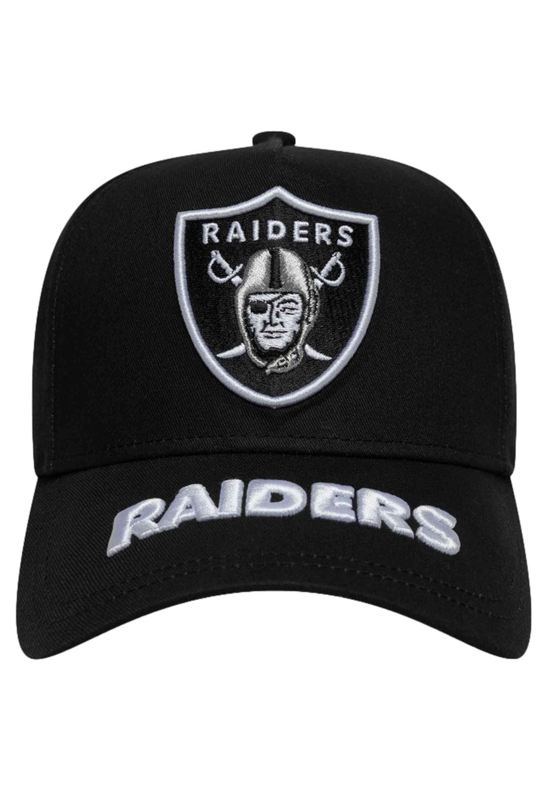 GORRA NEW ERA NEGRA RAIDERS EFRAME VISOR HIT LASRAI