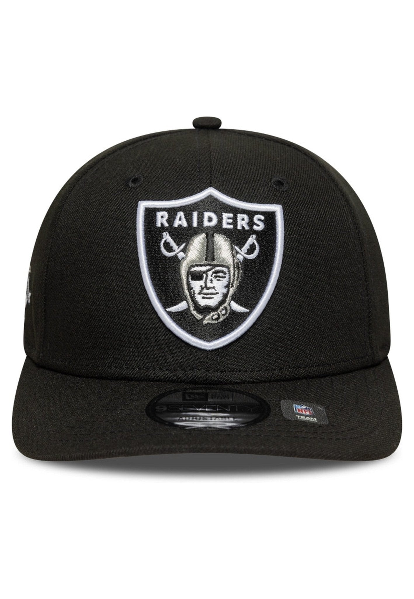 GORRA NEW ERA NEGRA RAIDERS NFL PATCH 9SEVENTY LASRAI - AREA ZERO