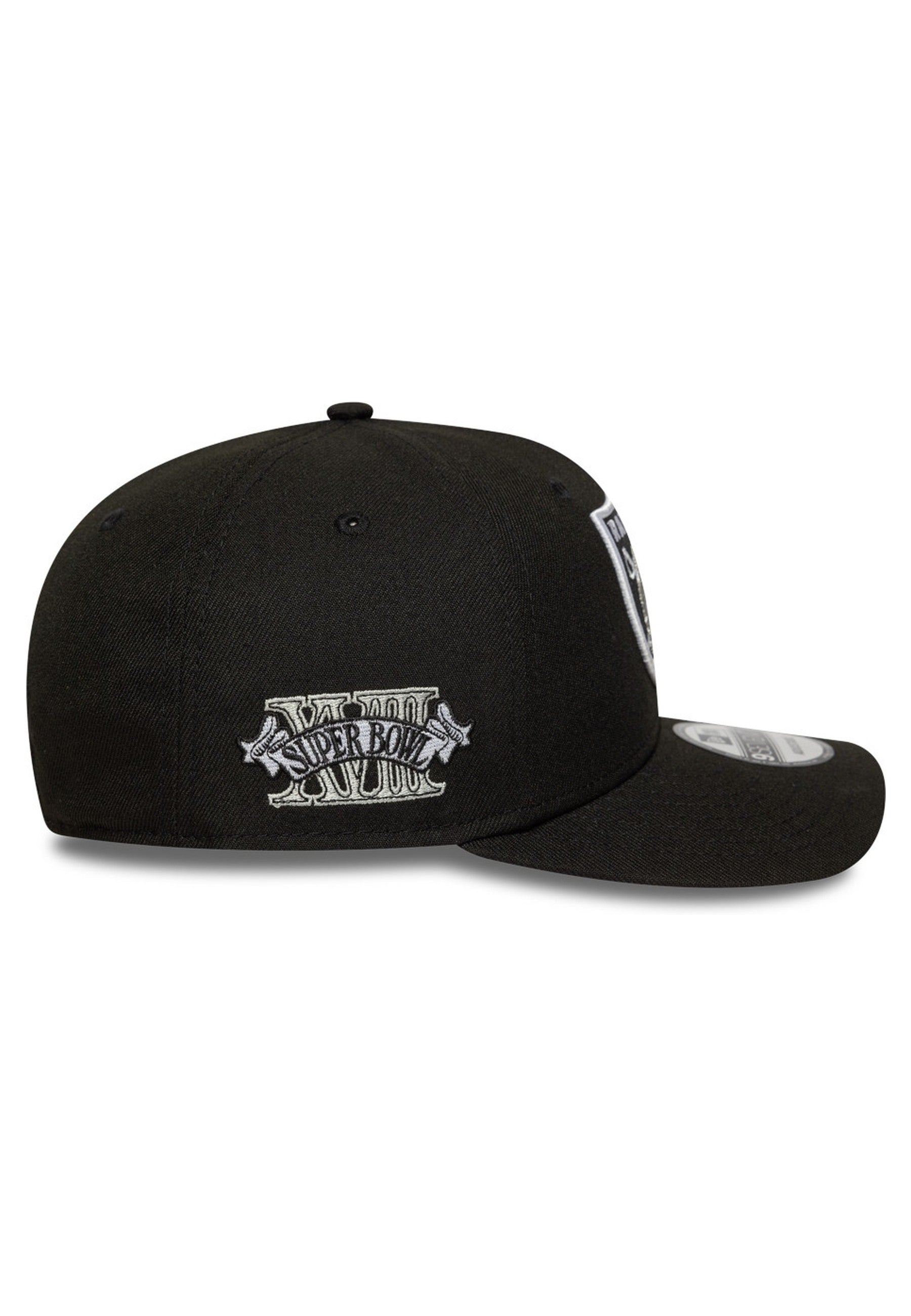 GORRA NEW ERA NEGRA RAIDERS NFL PATCH 9SEVENTY LASRAI