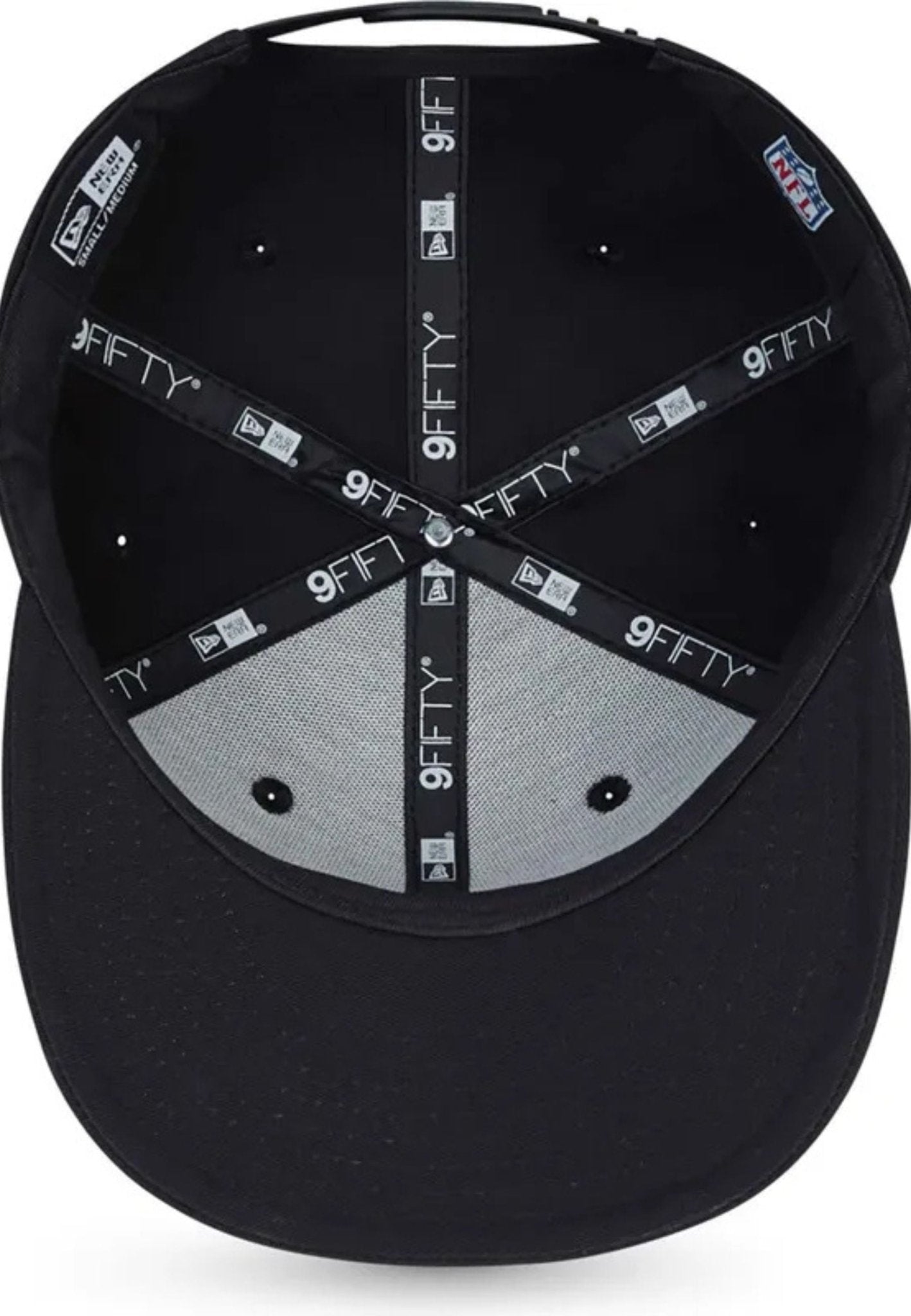 GORRA NEW ERA NEGRA RAIDERS NOS NFL BLK OTC 9FIFTY LASRAI BLKOTC - AREA ZERO