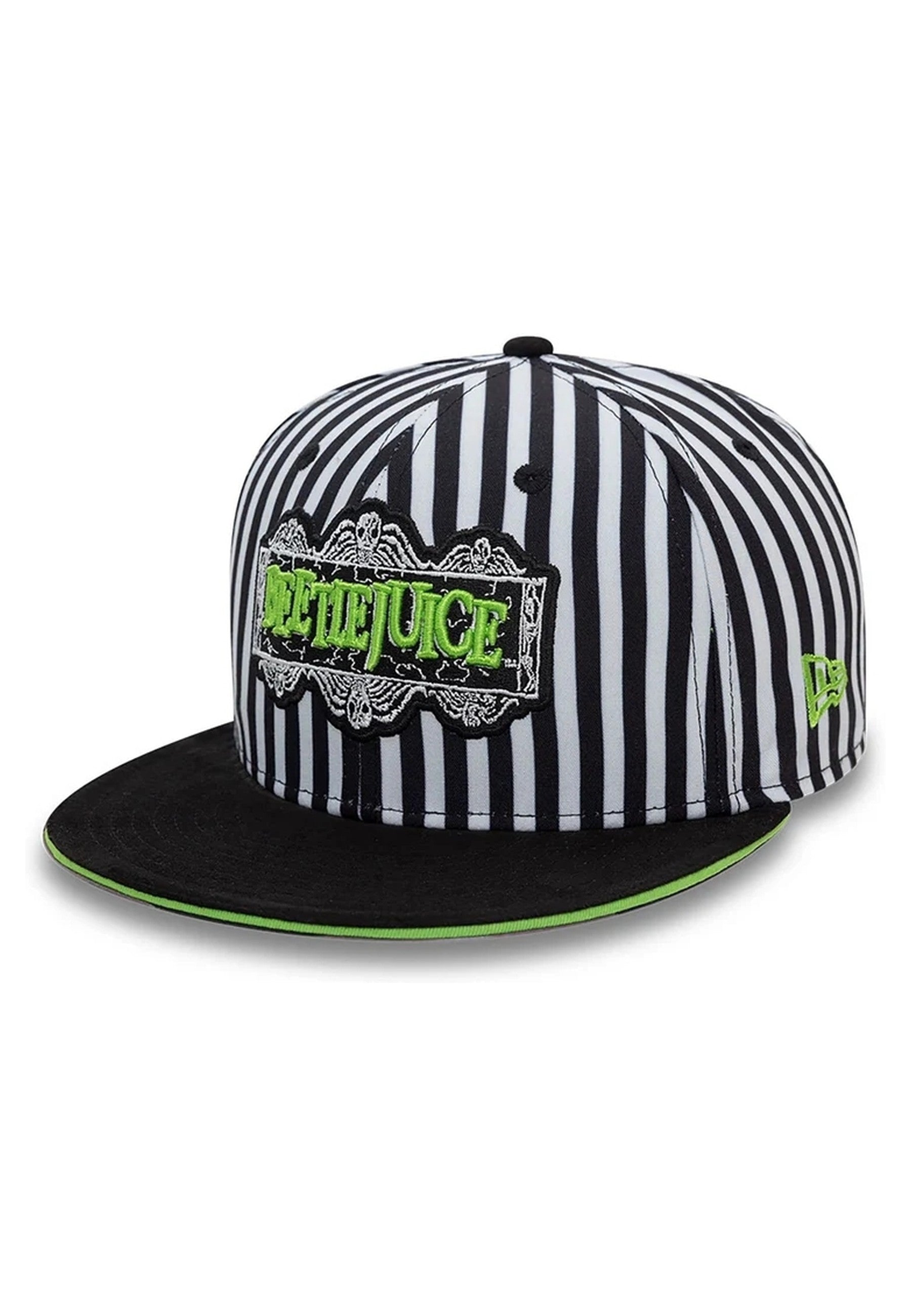 GORRA NEW ERA NEGRA RAYAS BEETLEJUICE STRIPOE 9FIFTY BEETLE