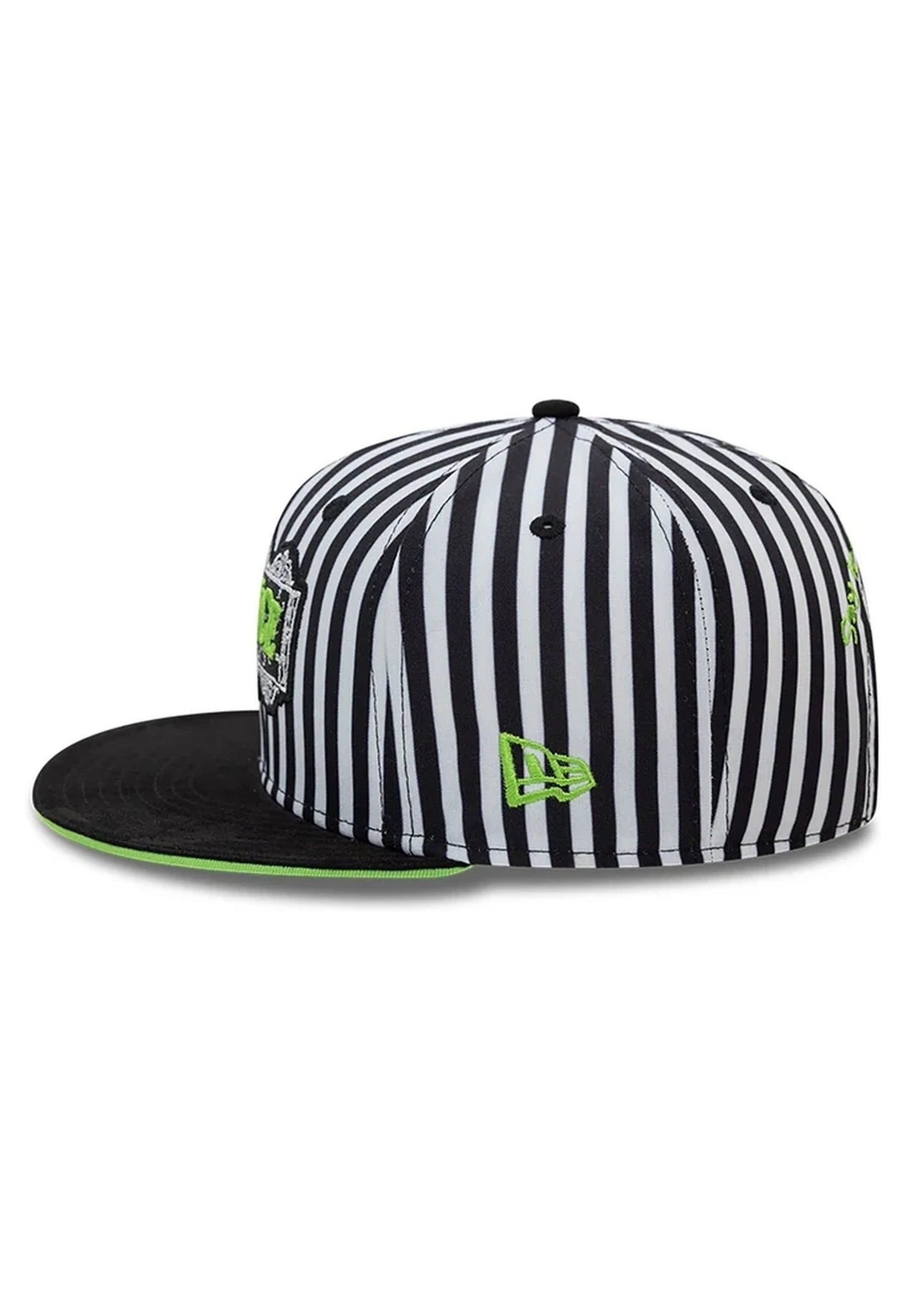 GORRA NEW ERA NEGRA RAYAS BEETLEJUICE STRIPOE 9FIFTY BEETLE