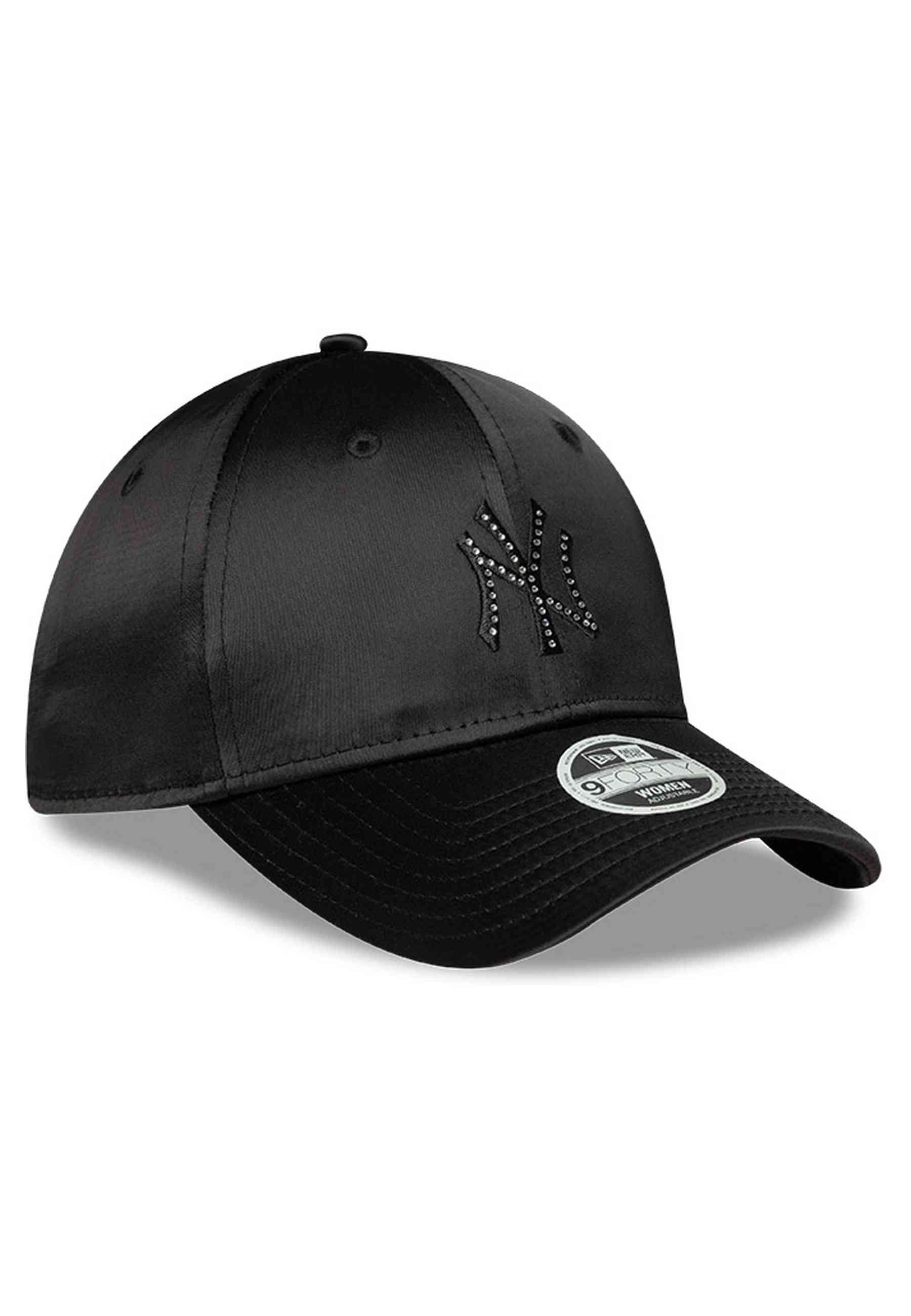 GORRA NEW ERA NEGRA SATIN WMNS RHINESTONE 9FORTY