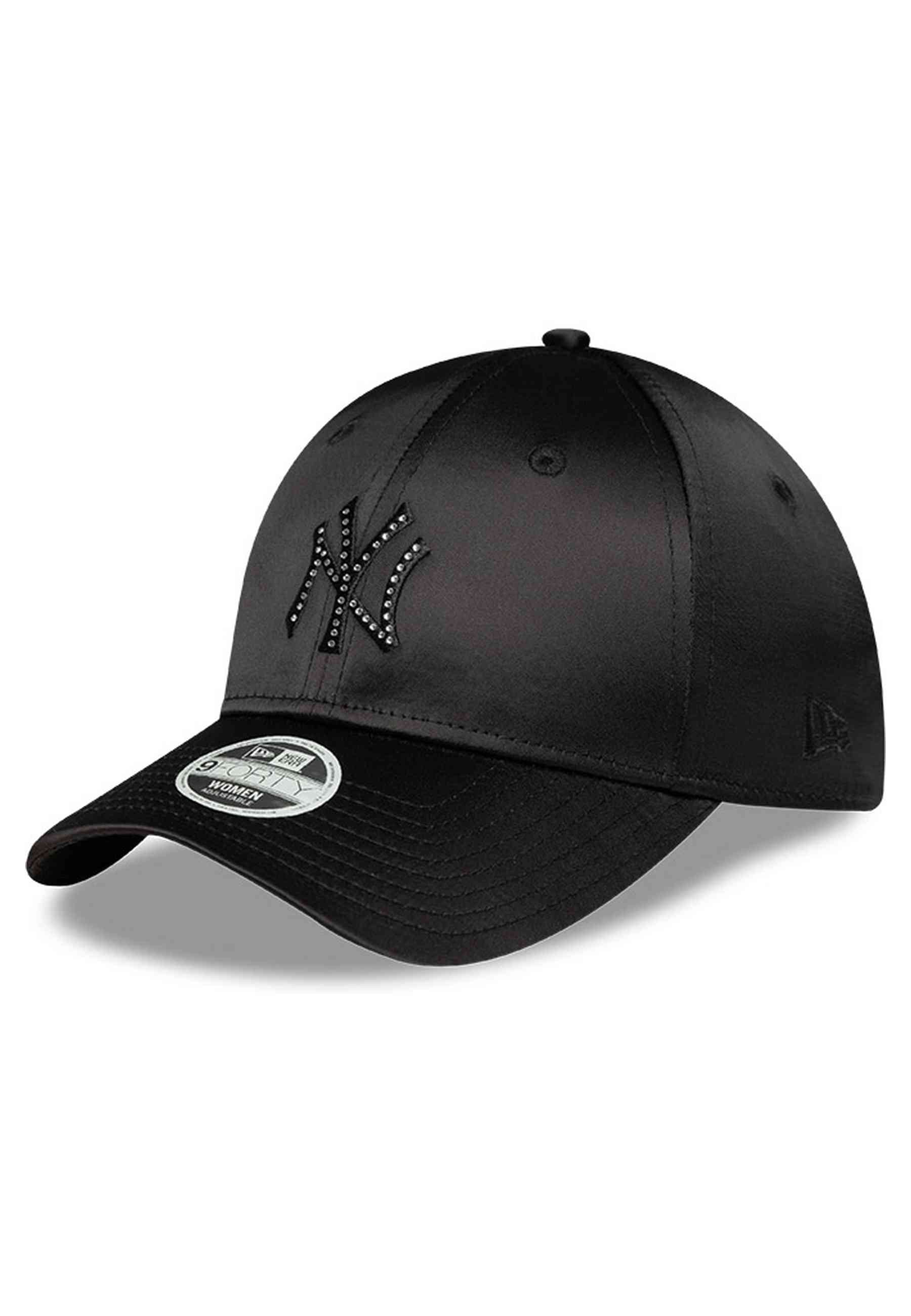GORRA NEW ERA NEGRA SATIN WMNS RHINESTONE 9FORTY